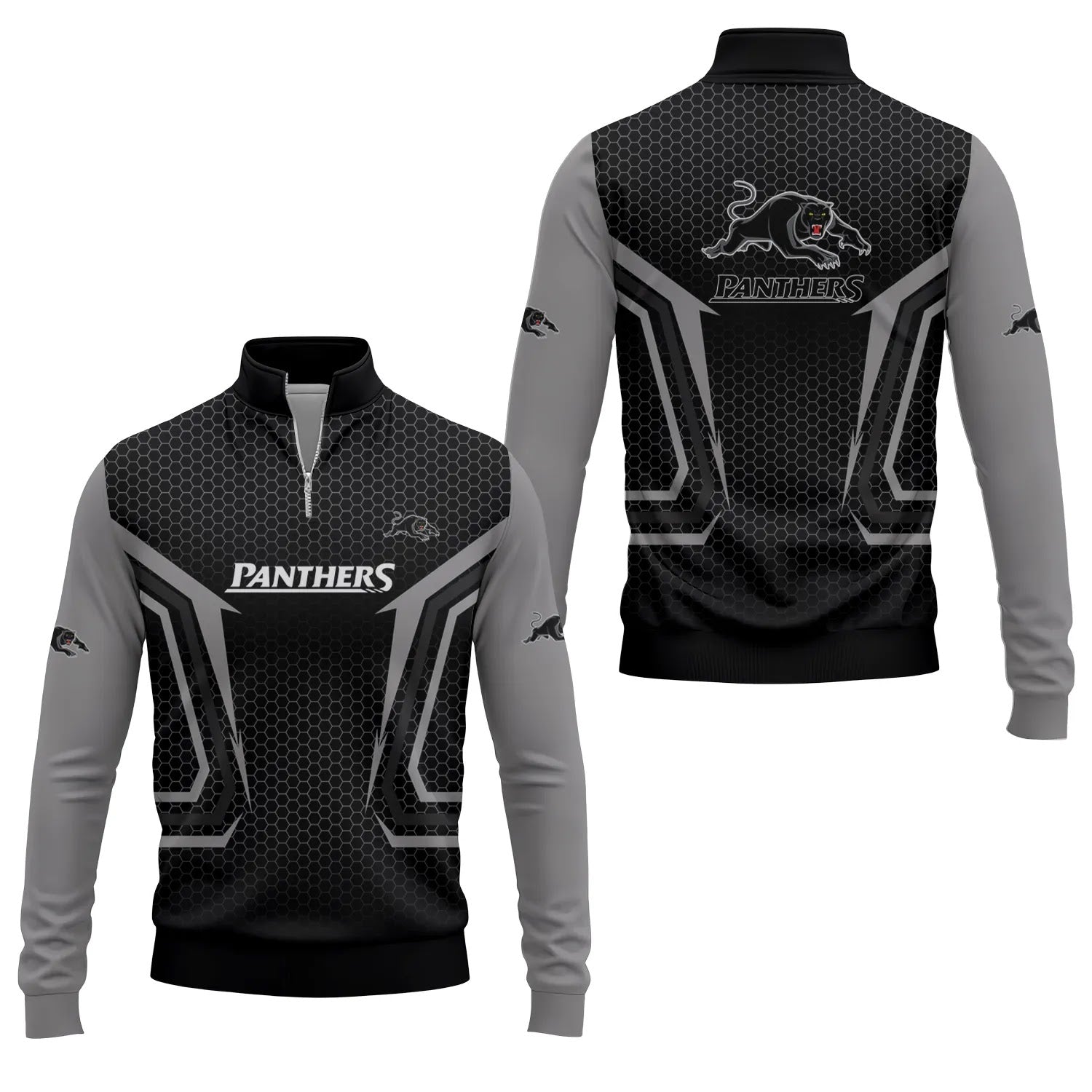 Penrith Panthers Quarter-zip Pullover SC075