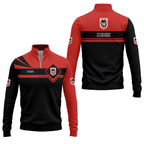 St George Illawarra Dragons Quarter-zip Pullover SC066