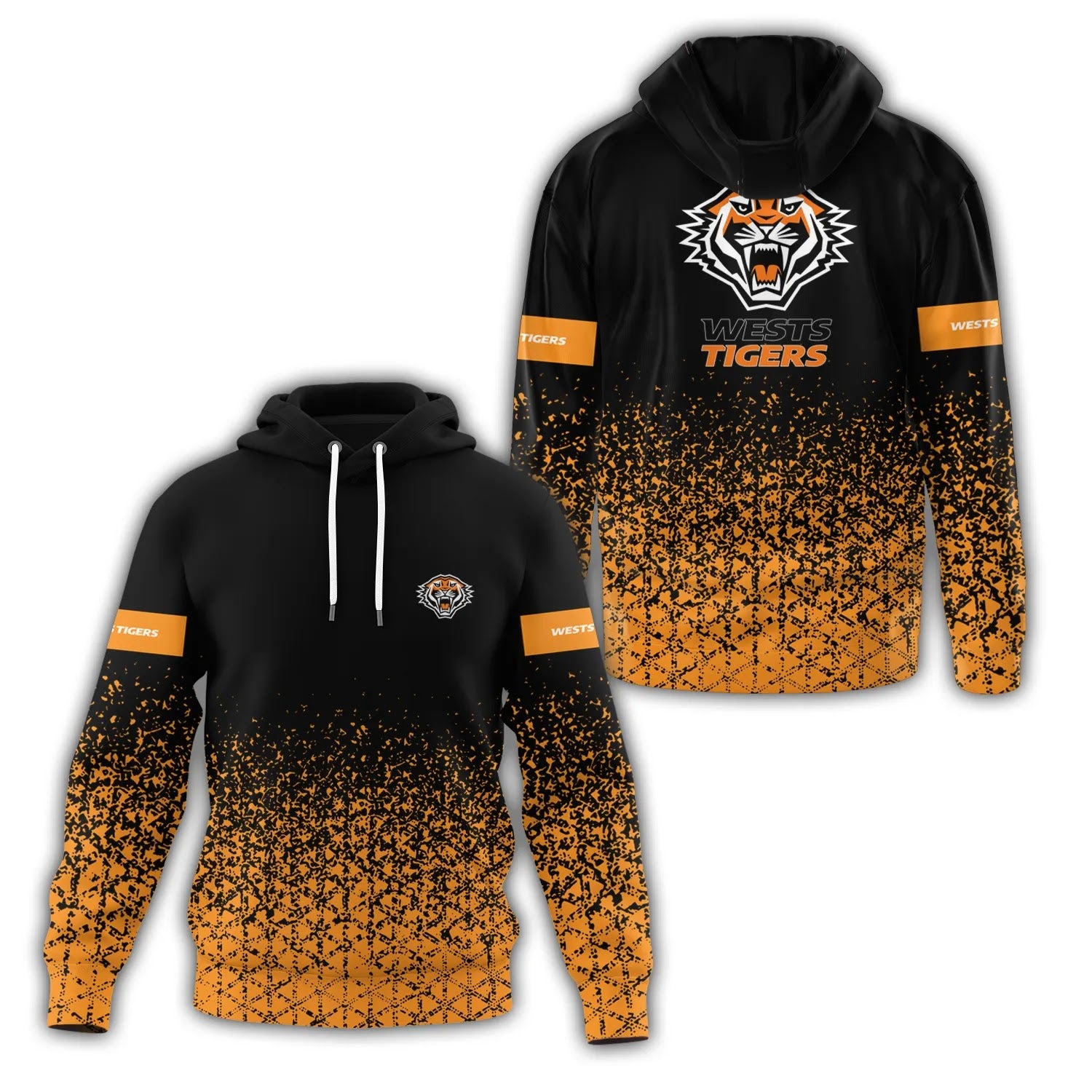 Wests Tigers Hoodie SC096