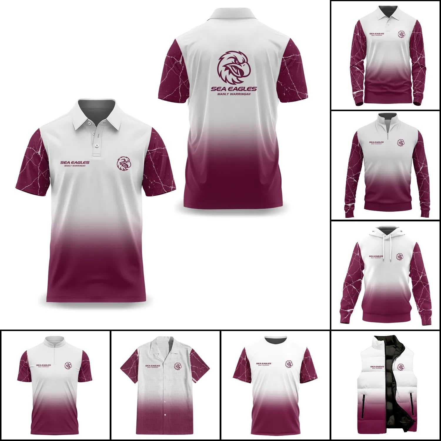 Manly Warringah Sea Eagles Apparels SC120