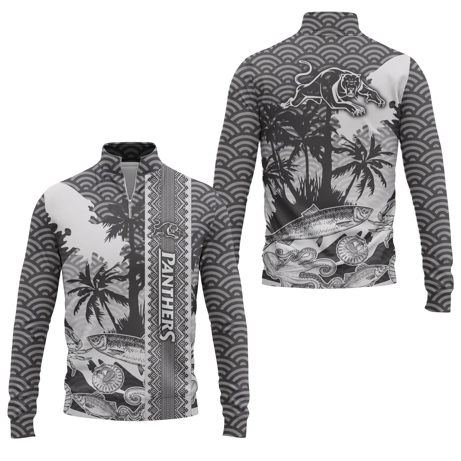 Penrith Panthers Quarter-zip Pullover SHW038