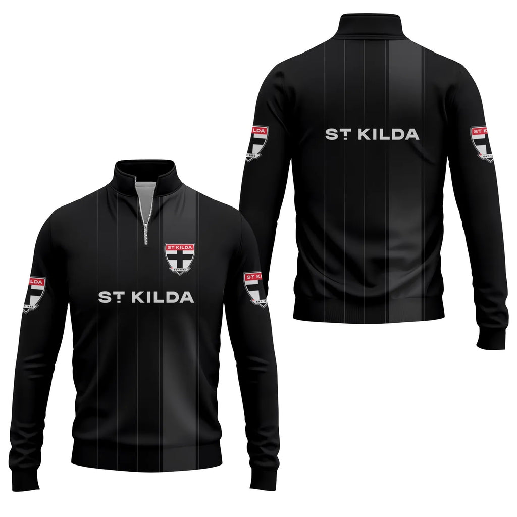 St Kilda Saints Quarter-zip Pullover SC068