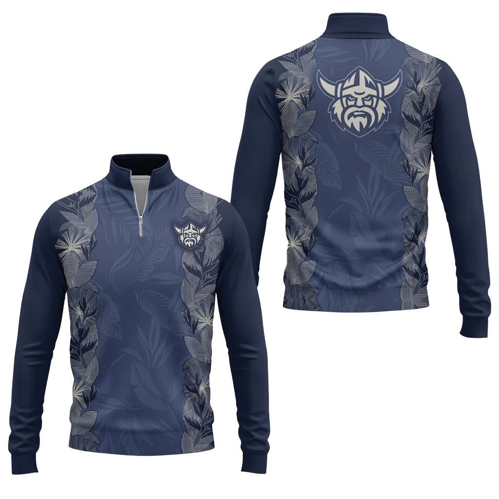 Canberra Raiders Quarter-zip Pullover SHW045