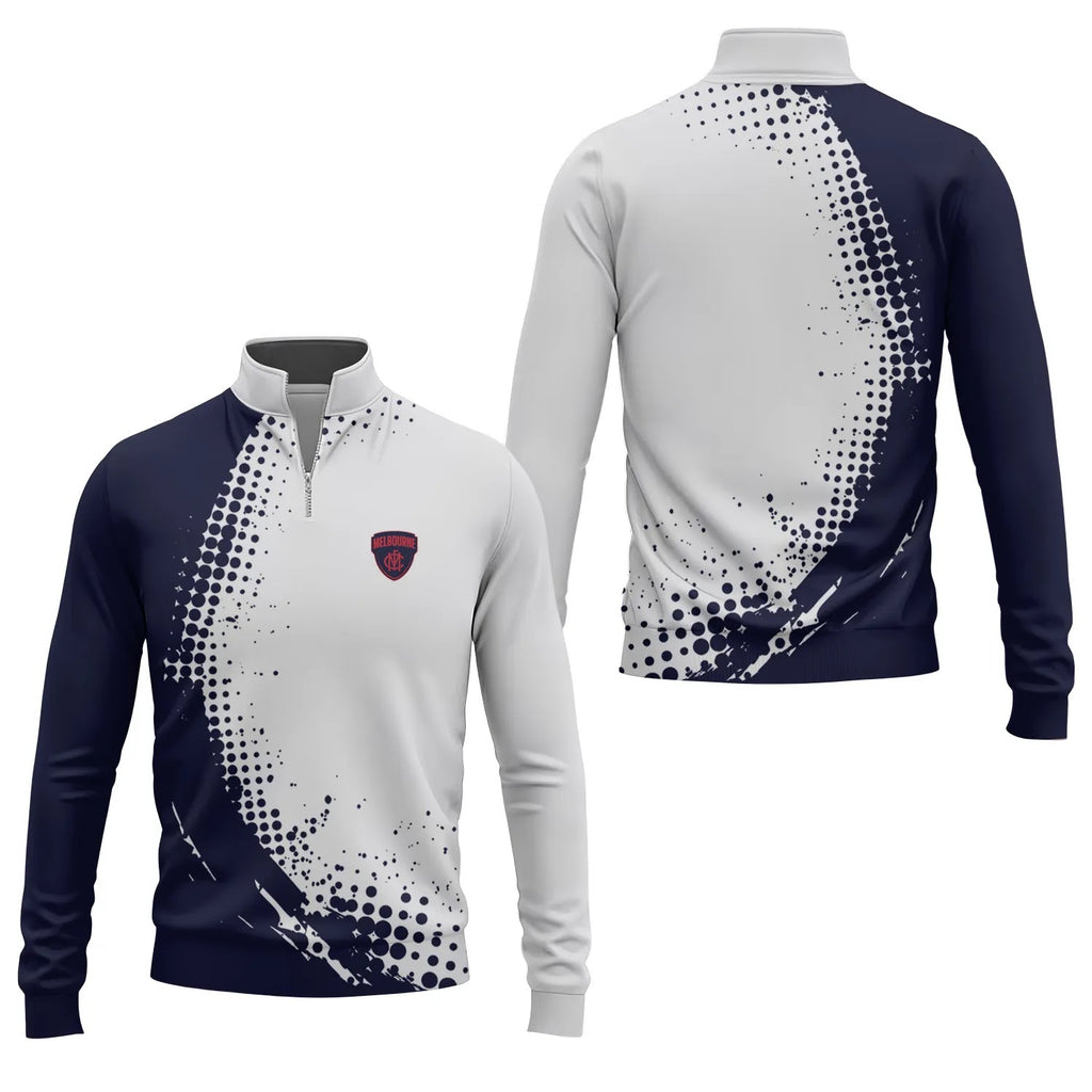 Melbourne Demons Quarter-zip Pullover SC095