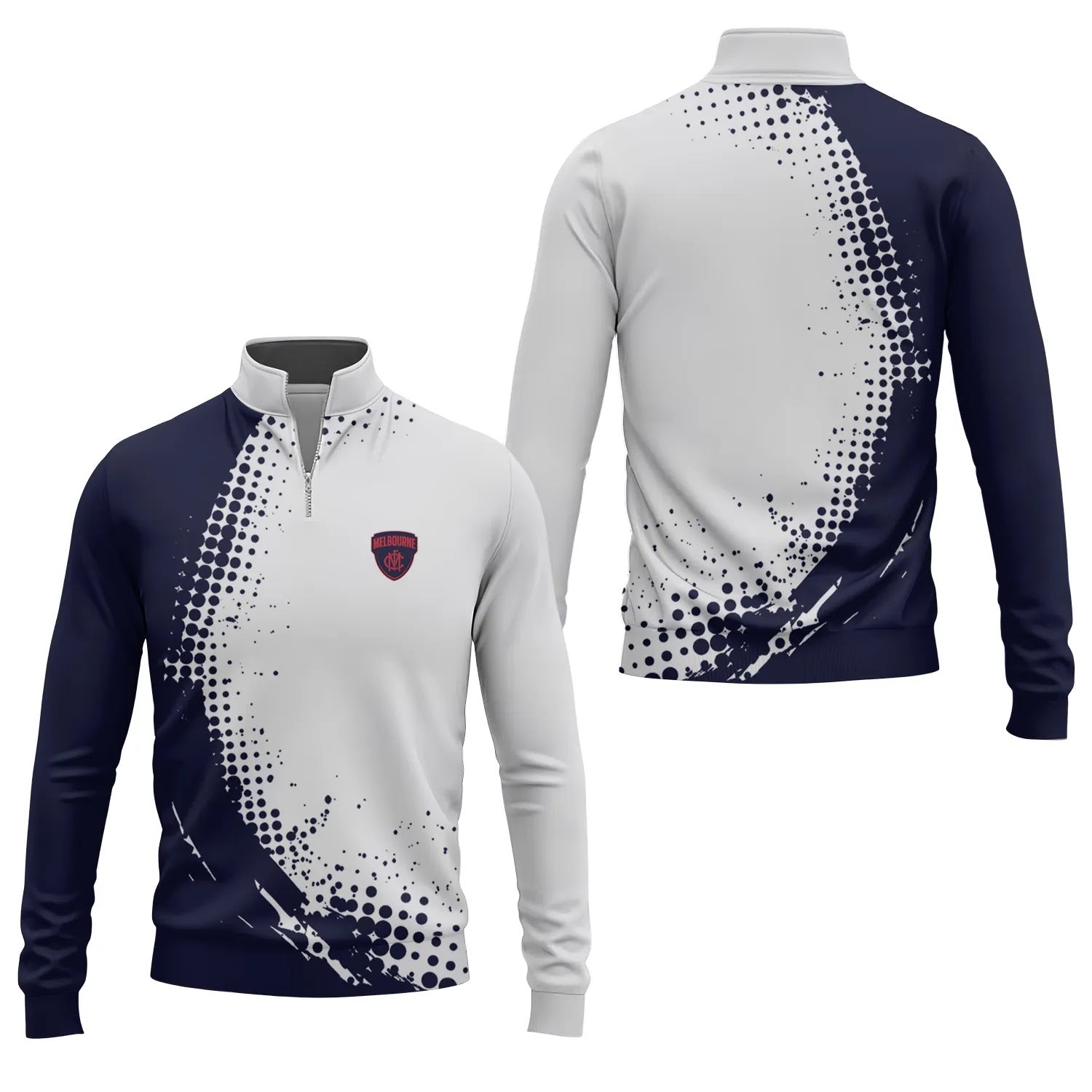 Melbourne Demons Quarter-zip Pullover SC095