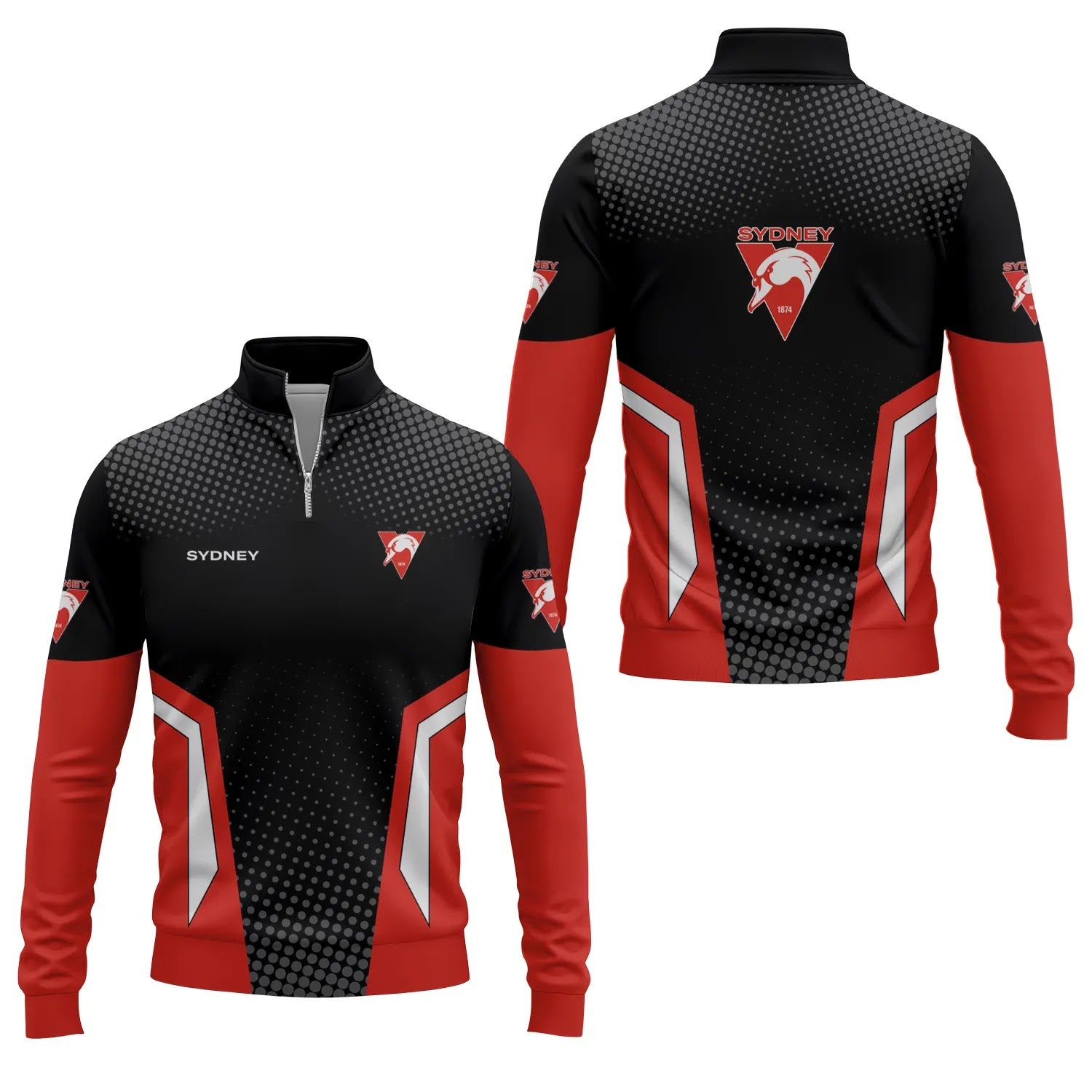 Sydney Swans Quarter-zip Pullover SC032