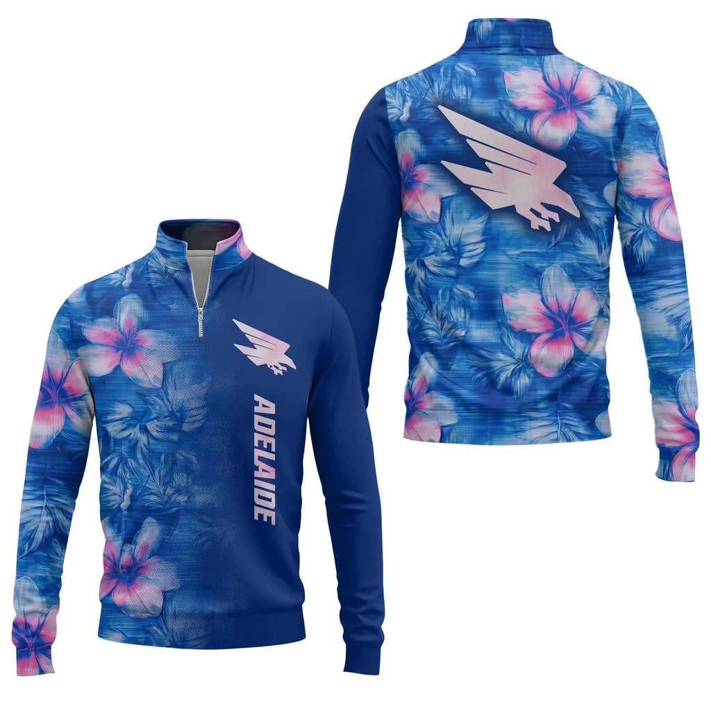Adelaide Crows Quarter-zip Pullover SHW057