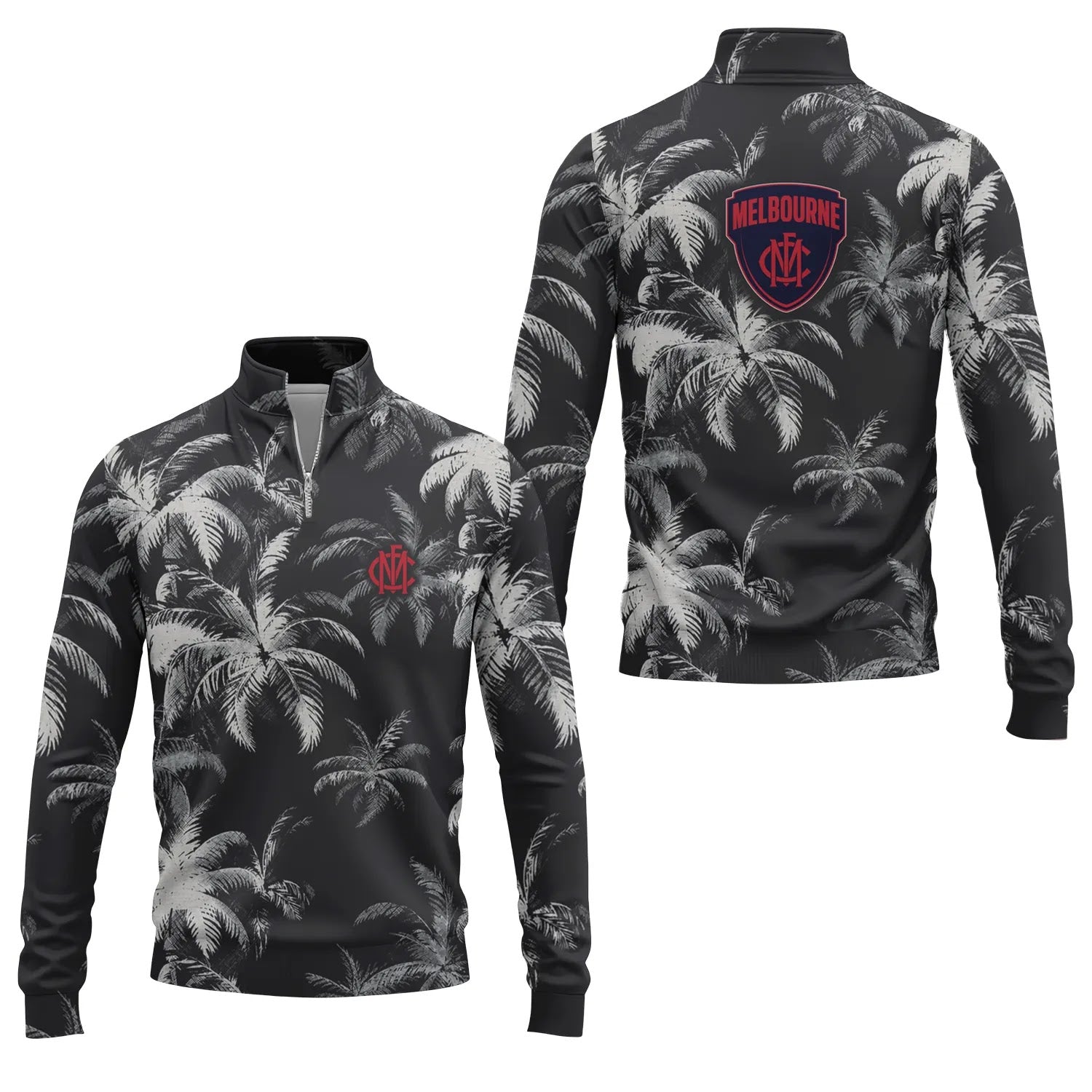 Melbourne Demons Quarter-zip Pullover SC112