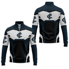 Carlton Blues Quarter-zip Pullover SC030