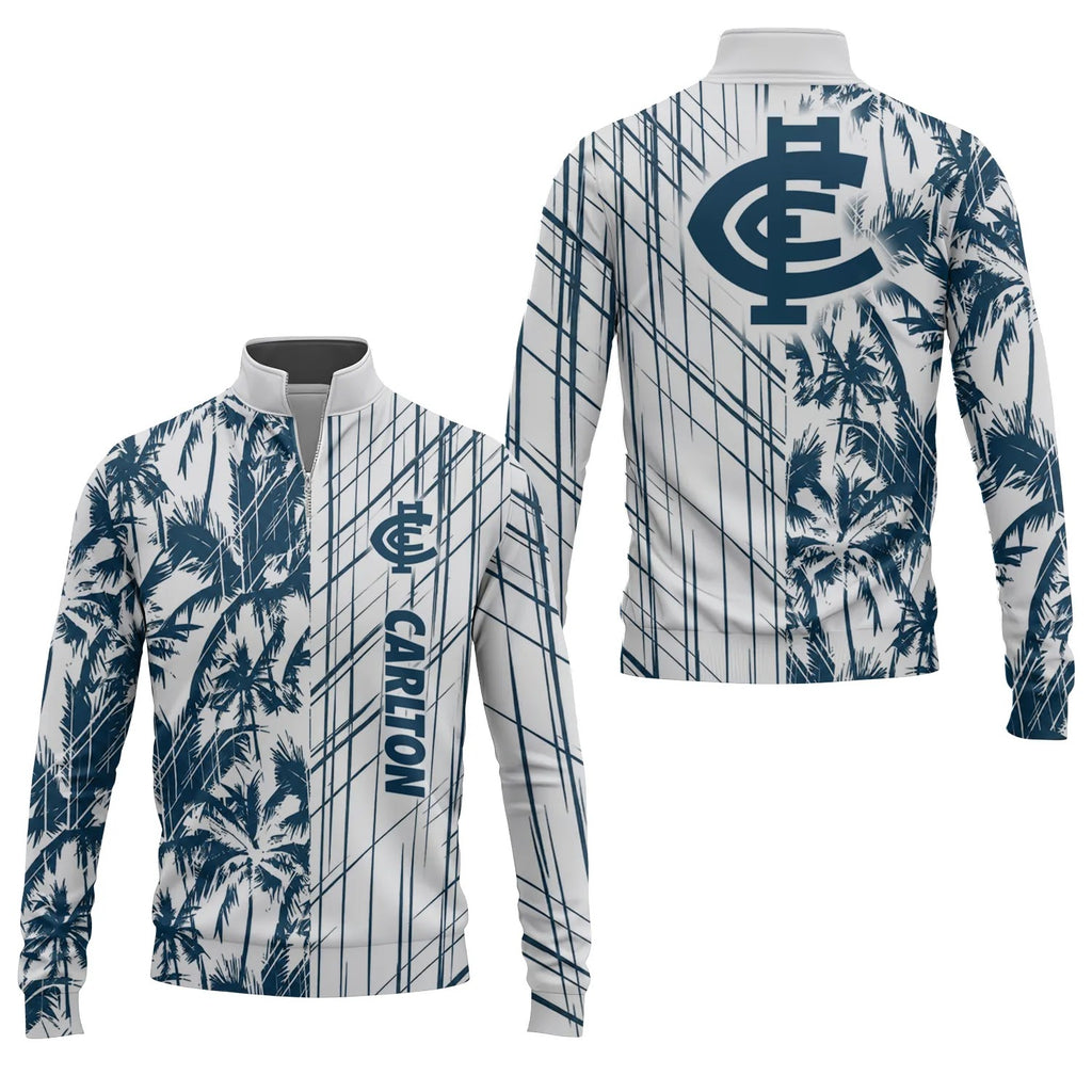Carlton Blues Quarter-zip Pullover SHW041
