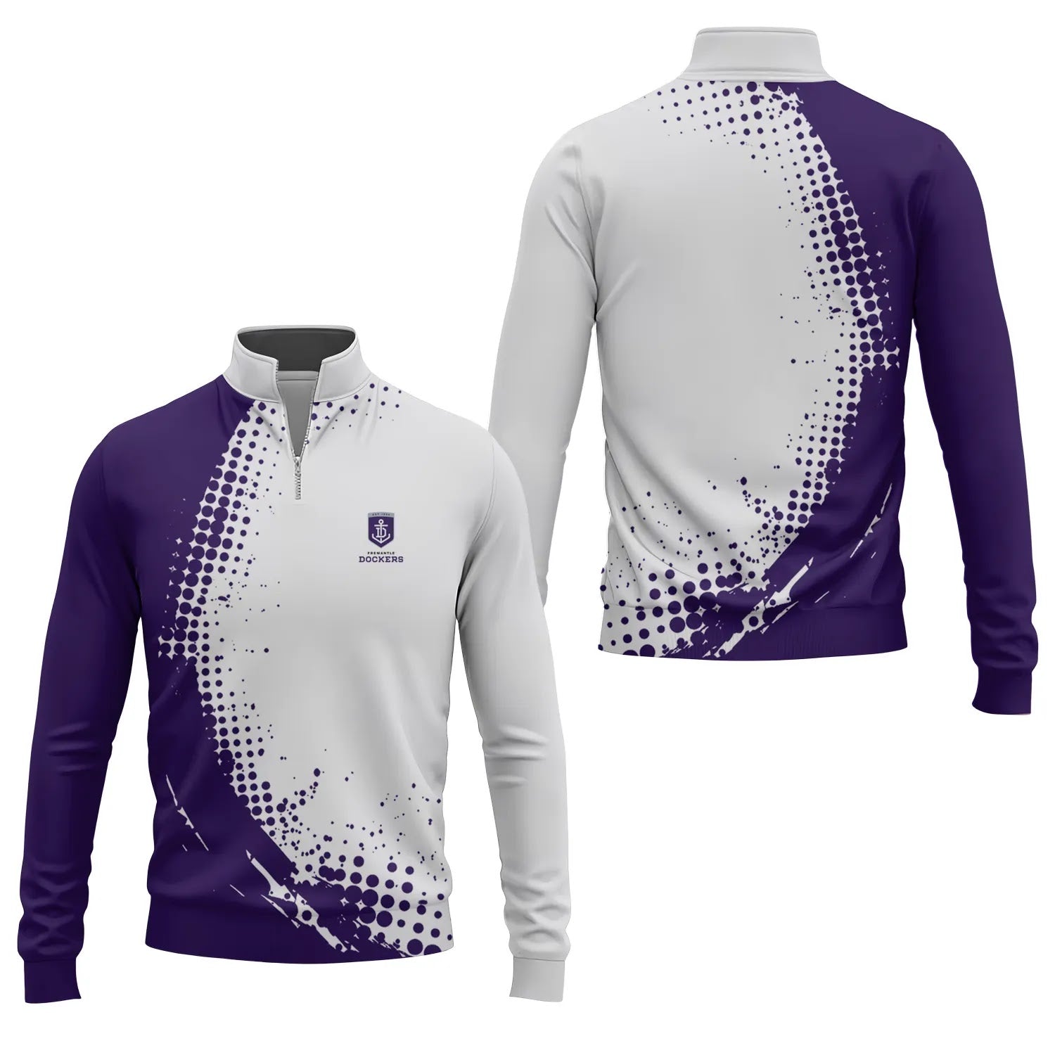 Fremantle Dockers Quarter-zip Pullover SC095