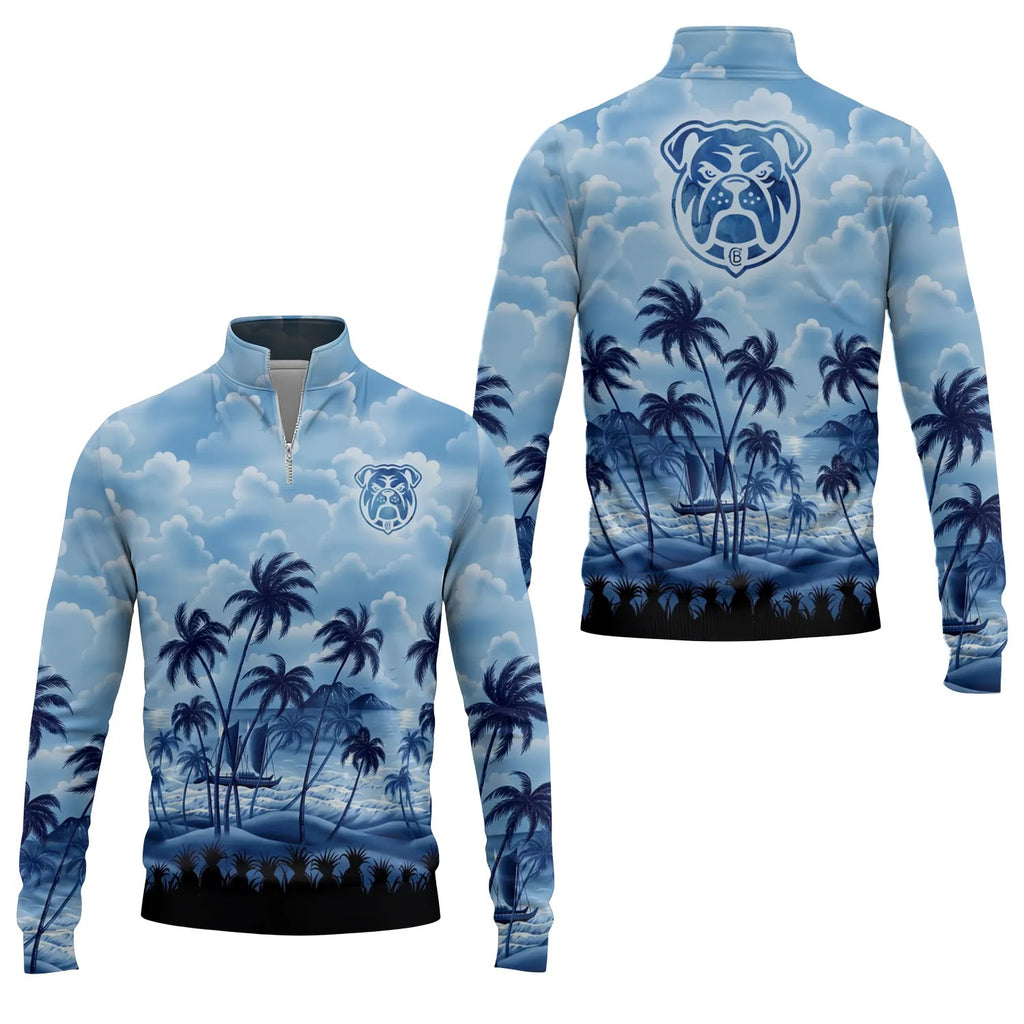 Canterbury-Bankstown Bulldogs Quarter-zip Pullover SHW018