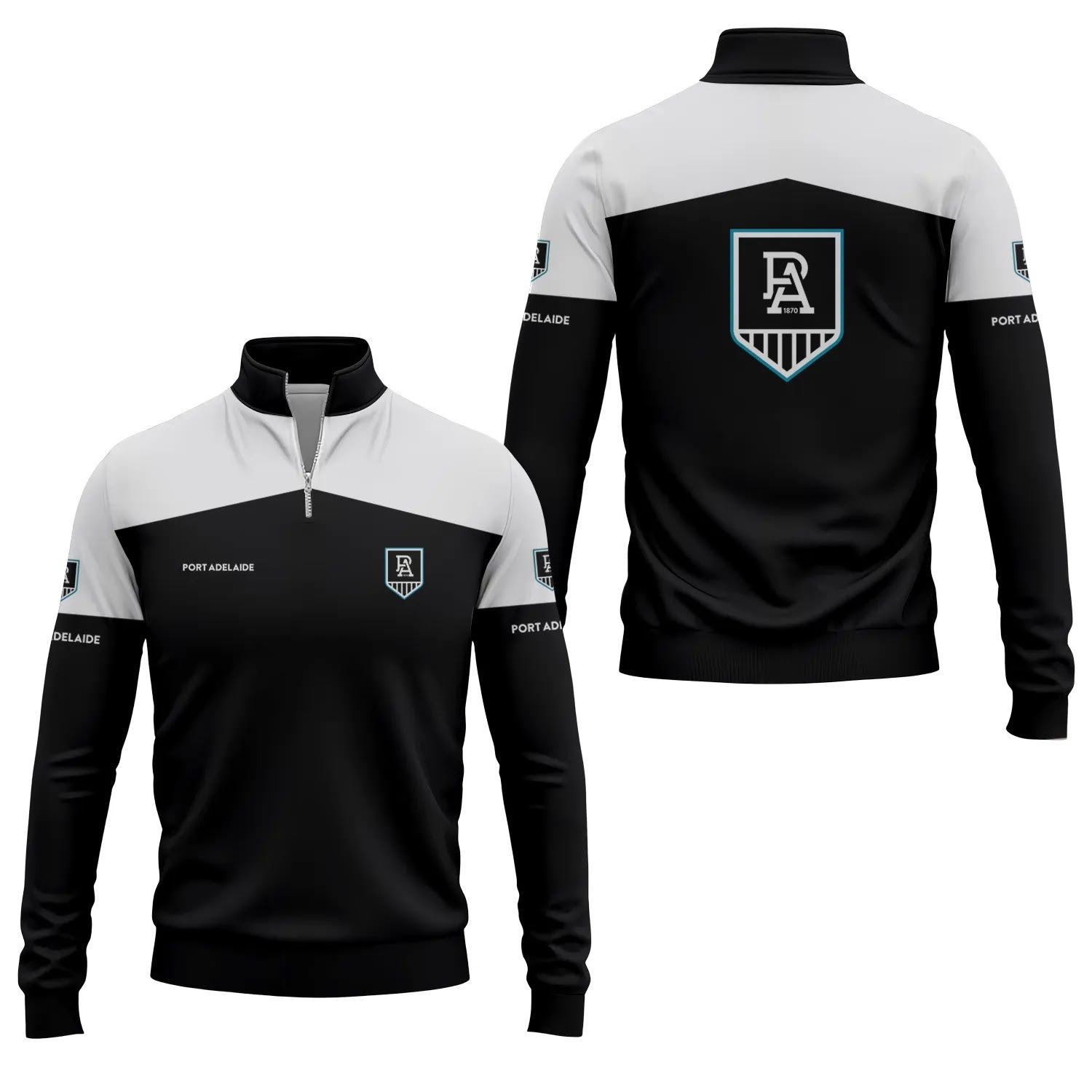 Port Adelaide Power Quarter-zip Pullover SC031