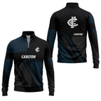 Carlton Blues Quarter-zip Pullover SC117