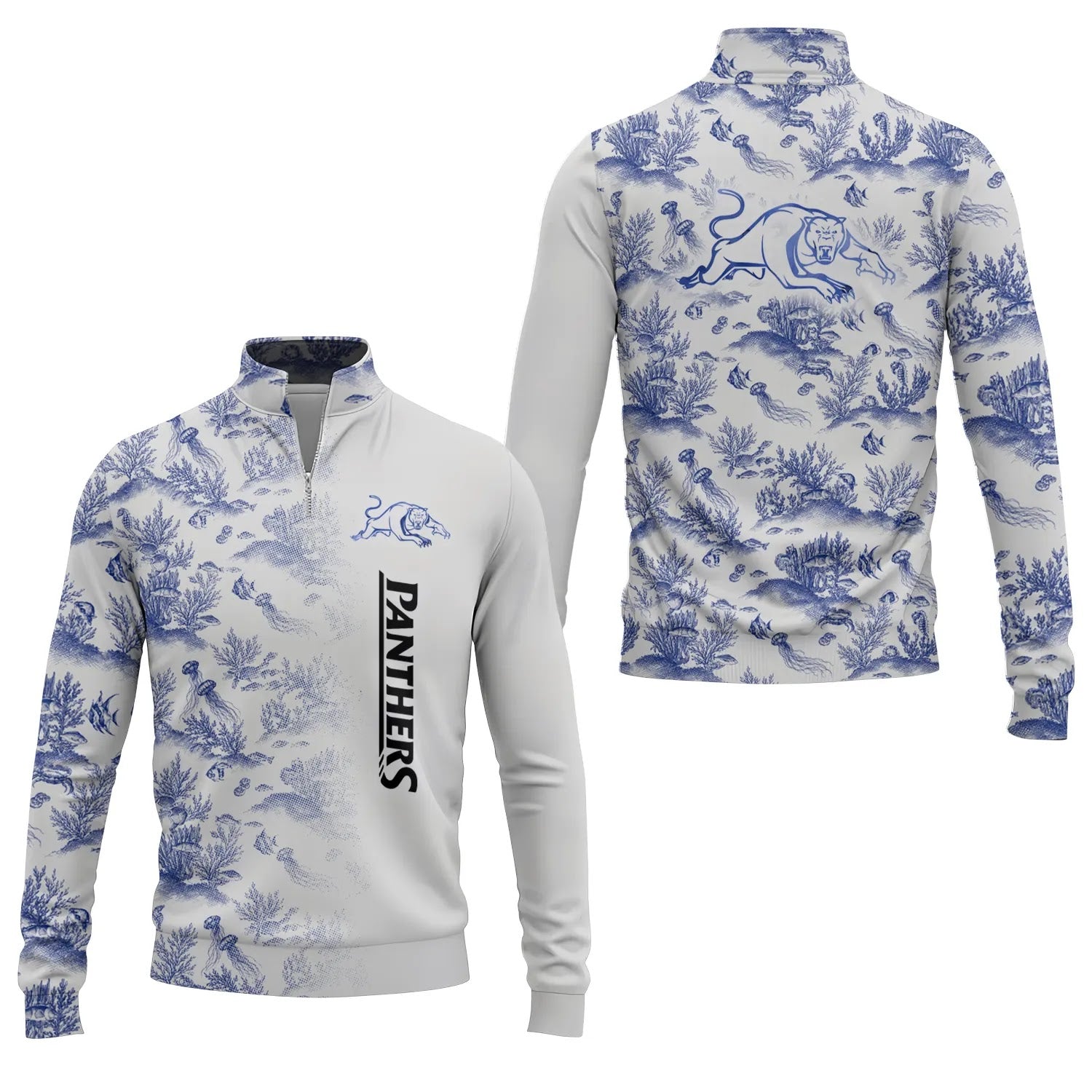Penrith Panthers Quarter-zip Pullover SHW009