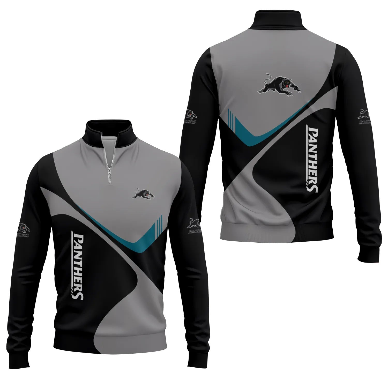 Penrith Panthers Quarter-zip Pullover SC058