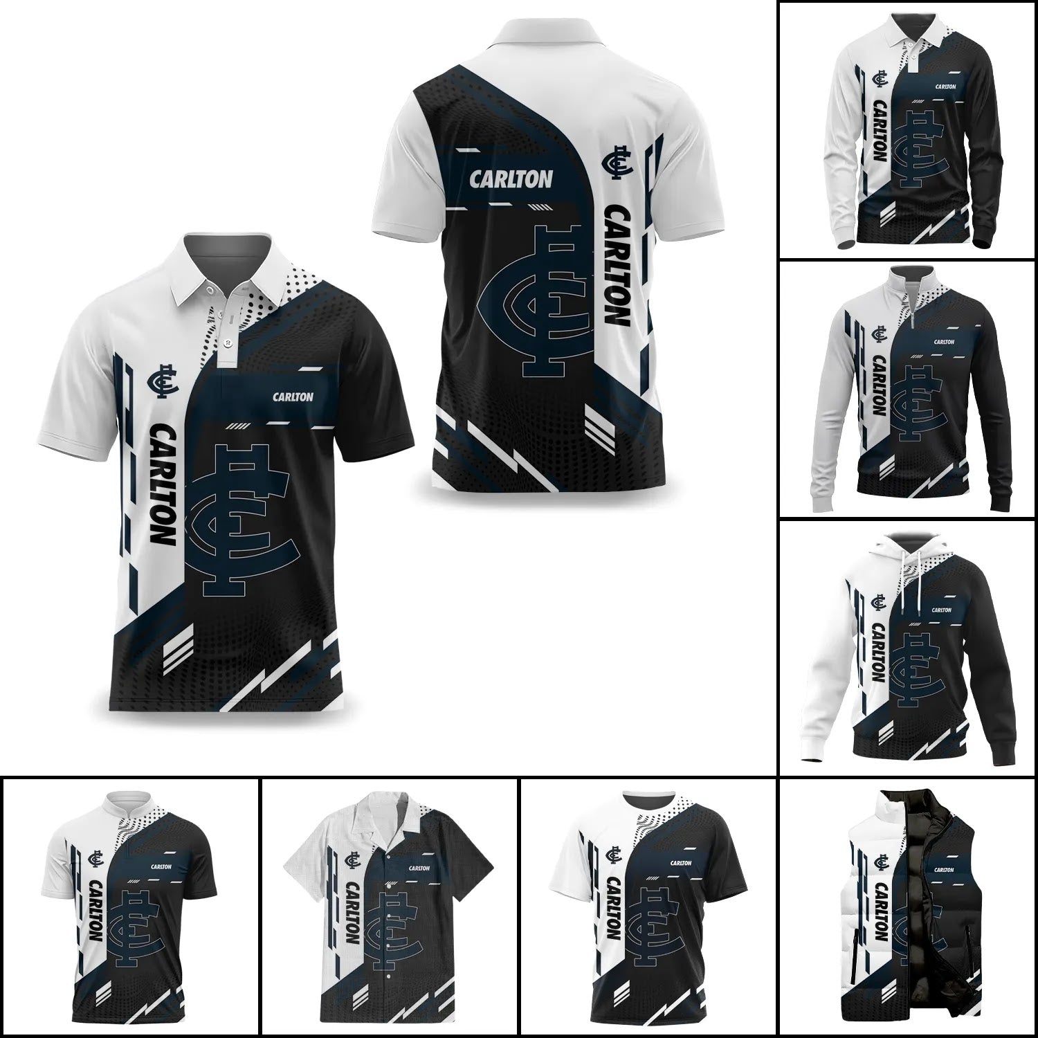 Carlton Blues Apparels SC036