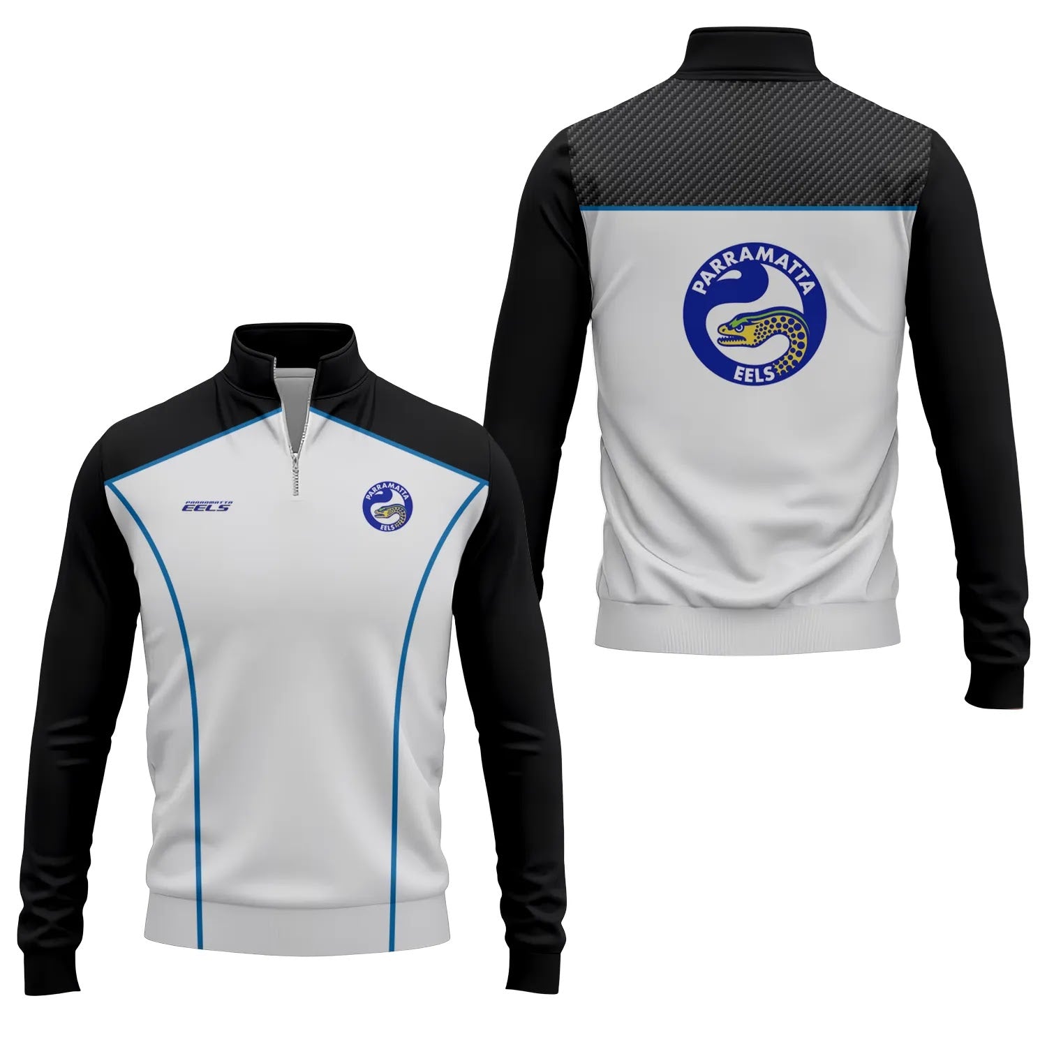 Parramatta Eels Quarter-zip Pullover SC011