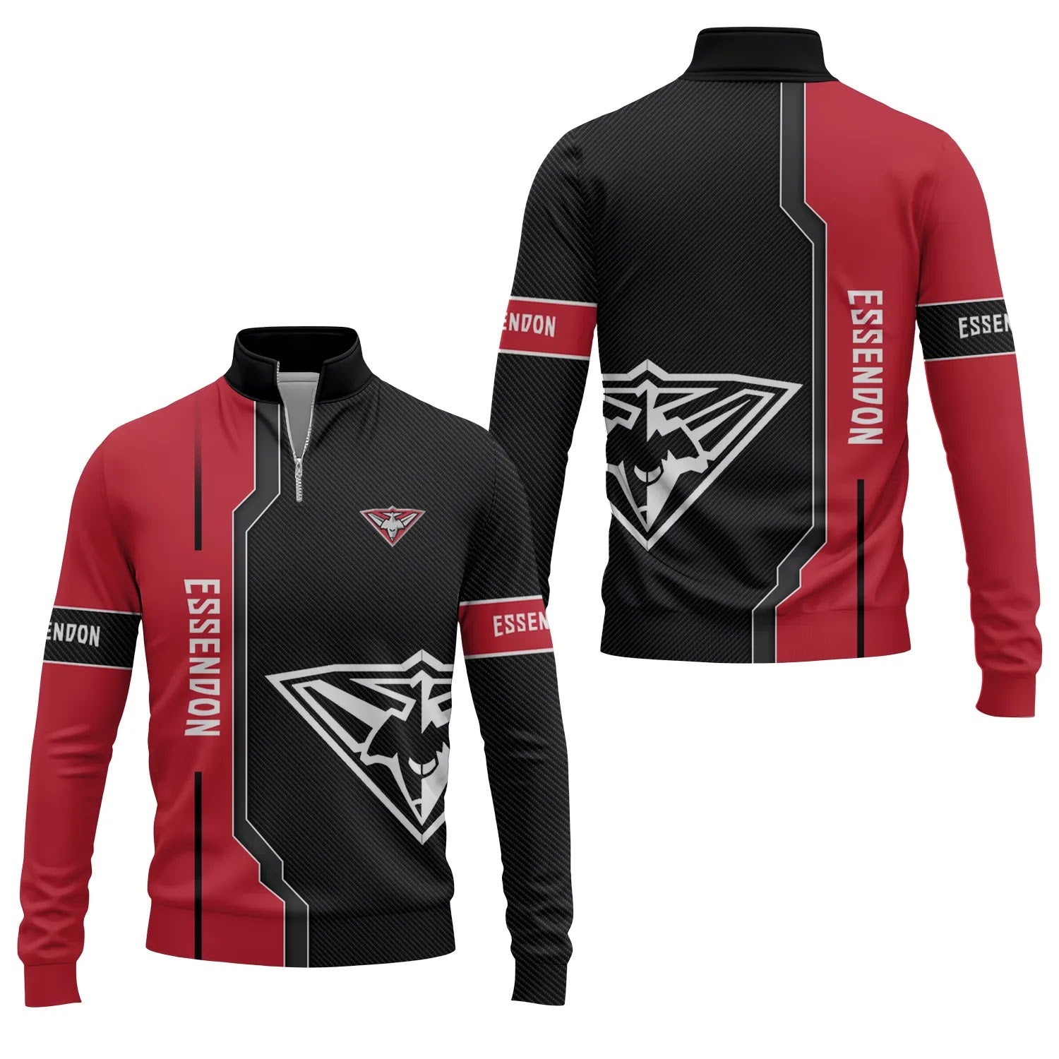 Essendon Bombers Quarter-zip Pullover SC042