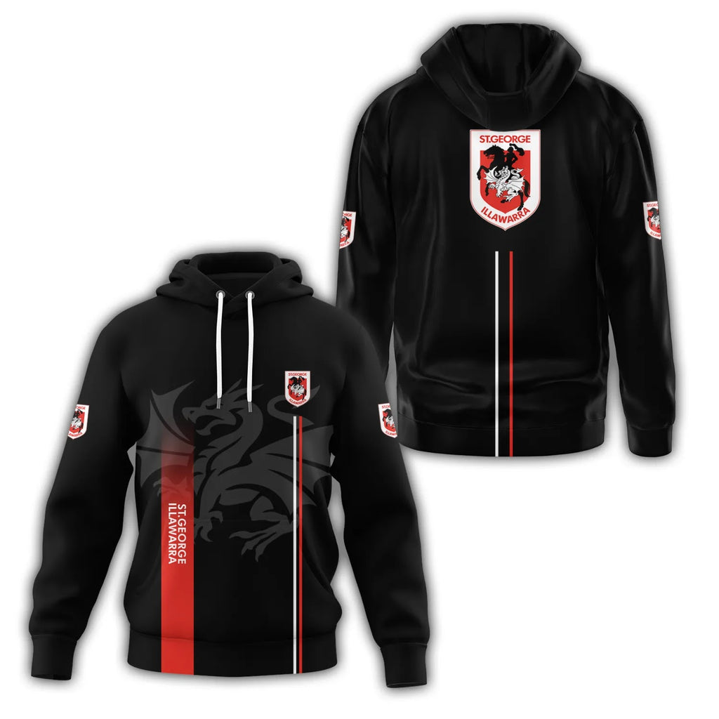 St George Illawarra Dragons Hoodie SC077