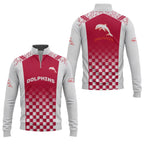 Dolphins Quarter-zip Pullover SC063
