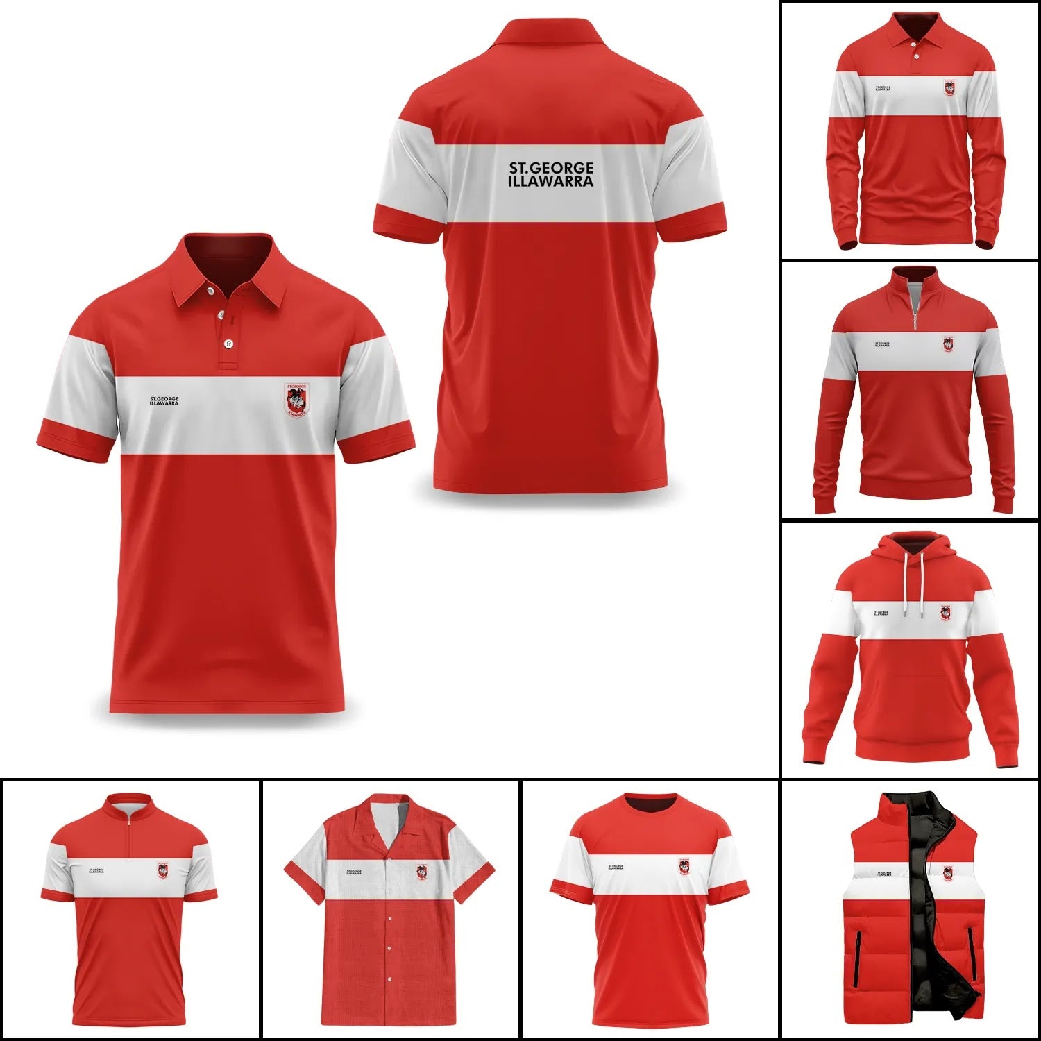 St George Illawarra Dragons Apparels SC046