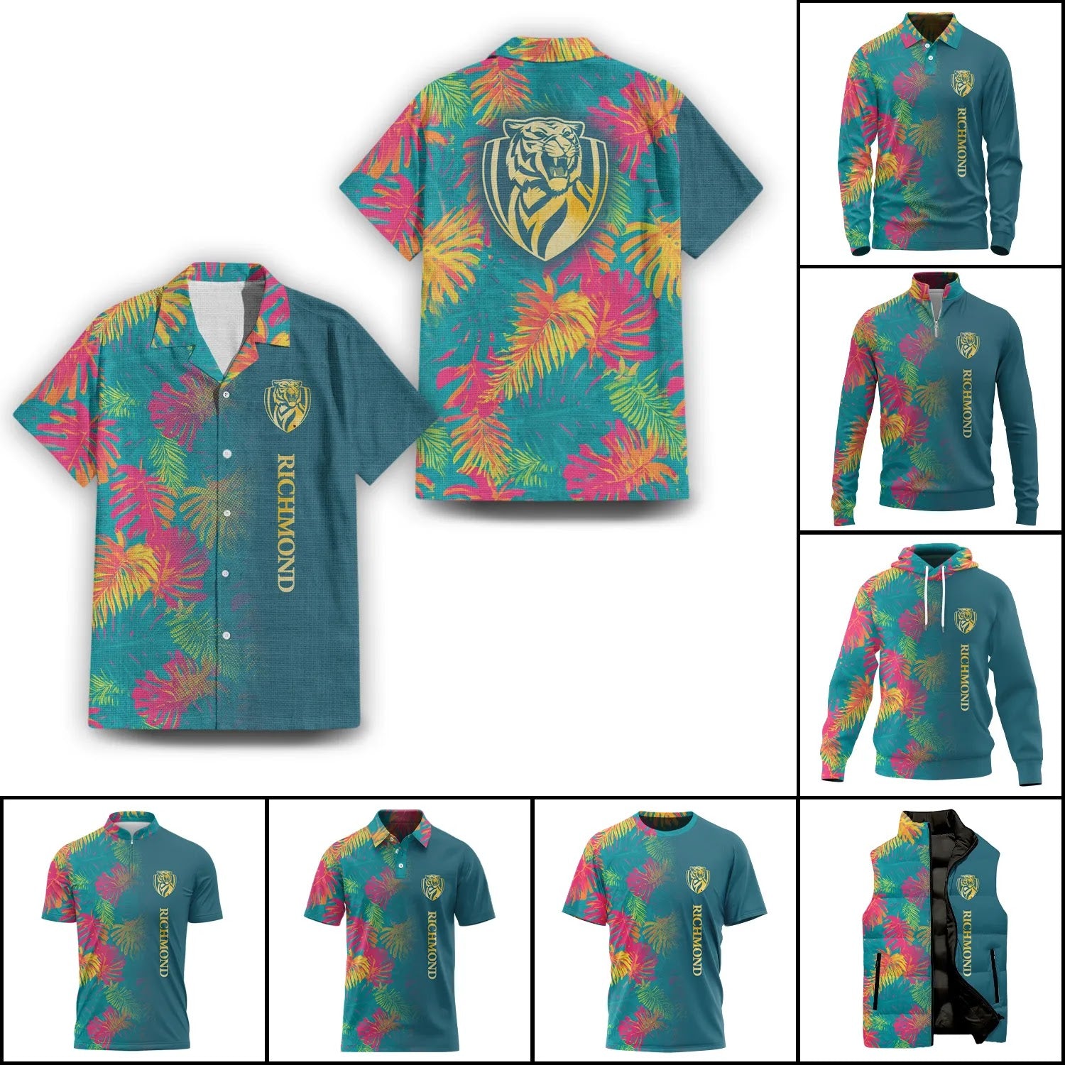 Richmond Tigers Apparels SHW059