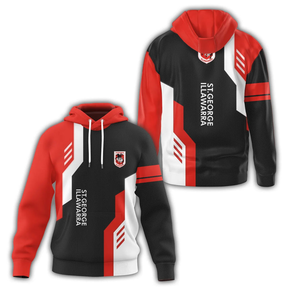 St George Illawarra Dragons Hoodie SC029