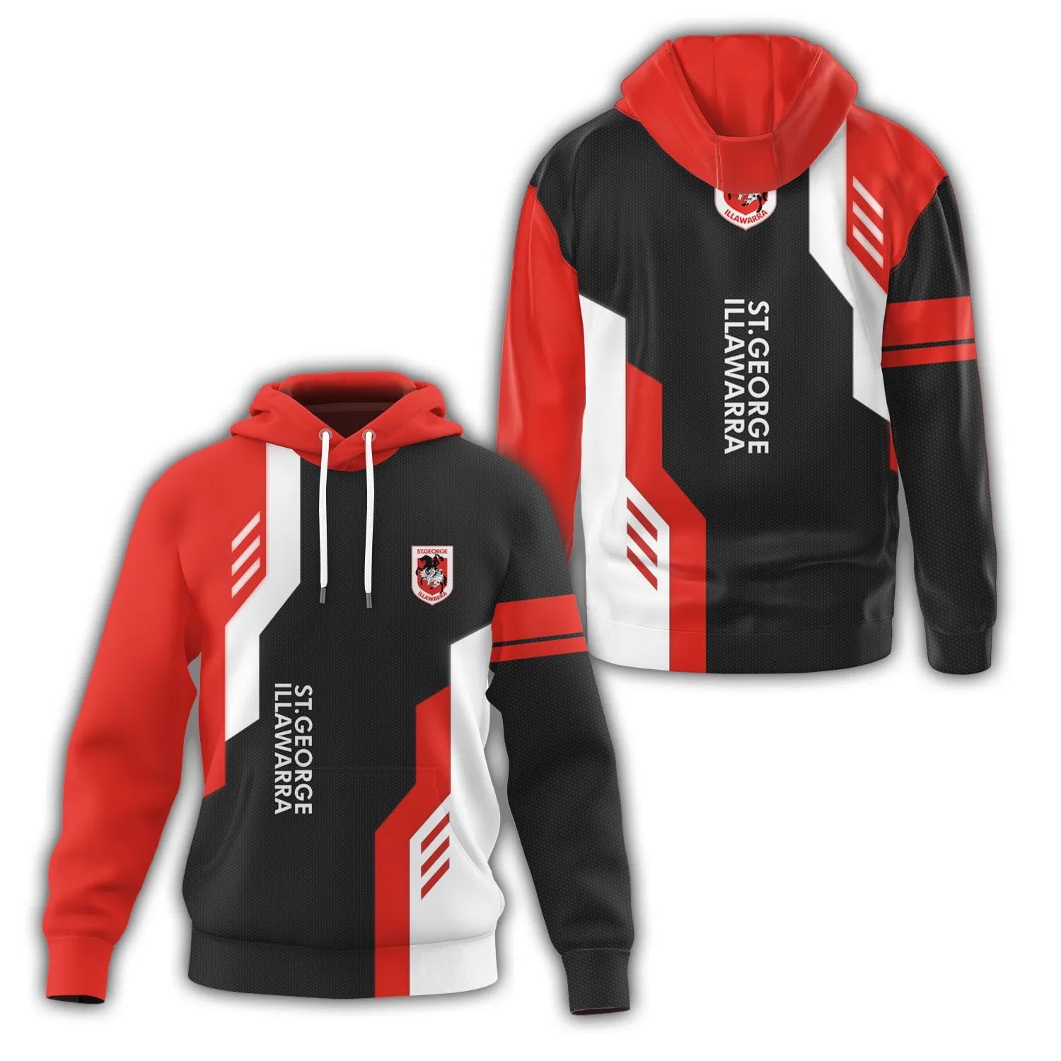 St George Illawarra Dragons Hoodie SC029