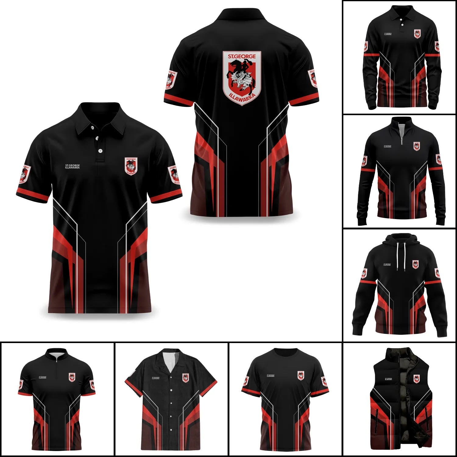 St George Illawarra Dragons Apparels SC023
