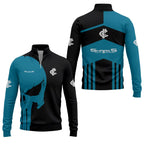 Cronulla-Sutherland Sharks Quarter-zip Pullover SC026
