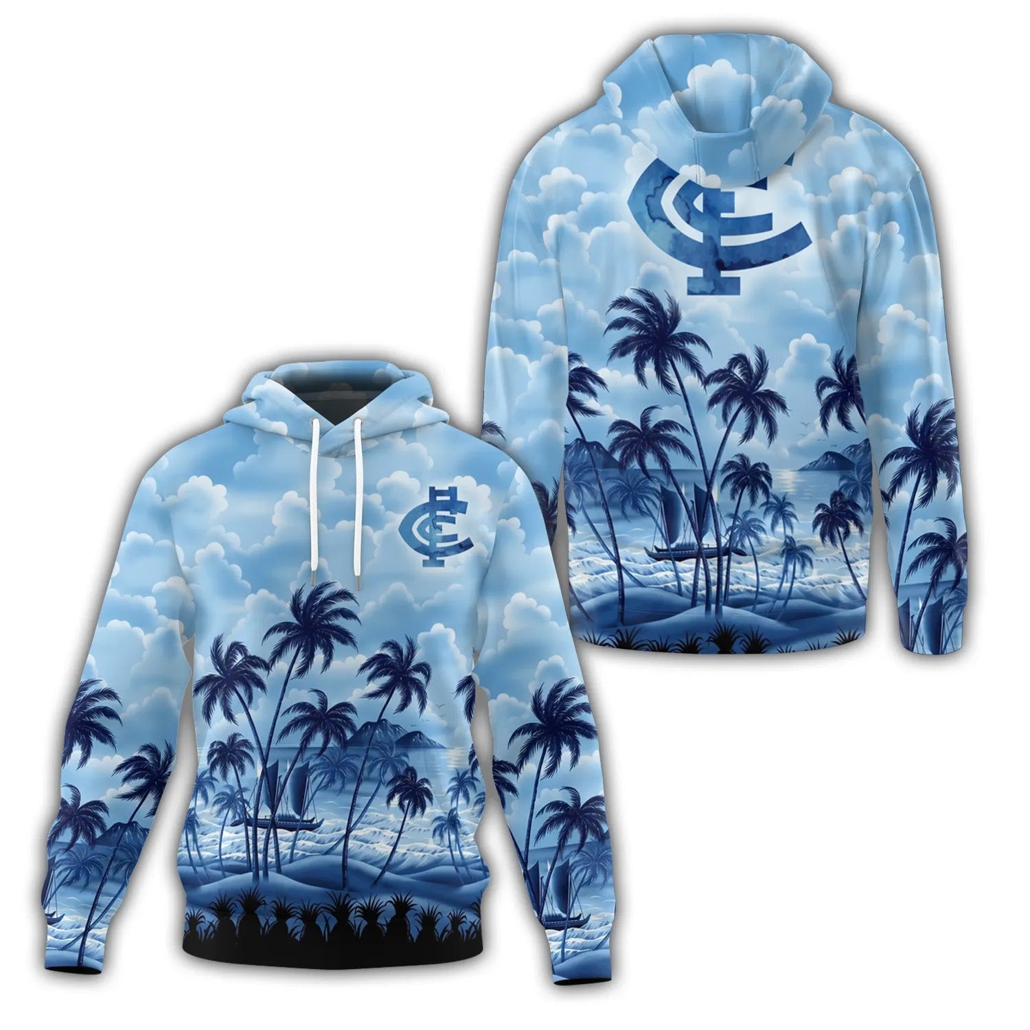 Carlton Blues Hoodie SHW018