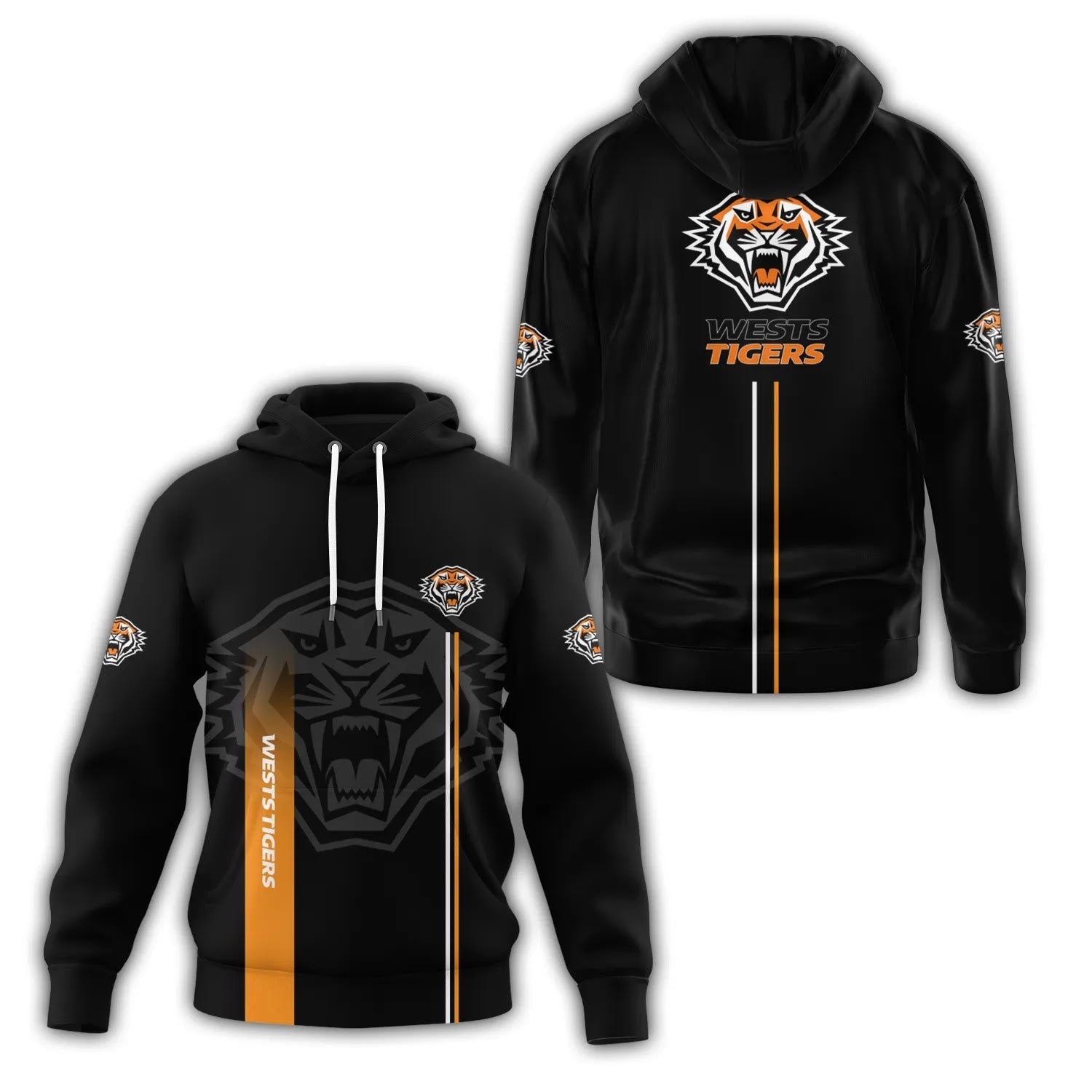 Wests Tigers Hoodie SC077