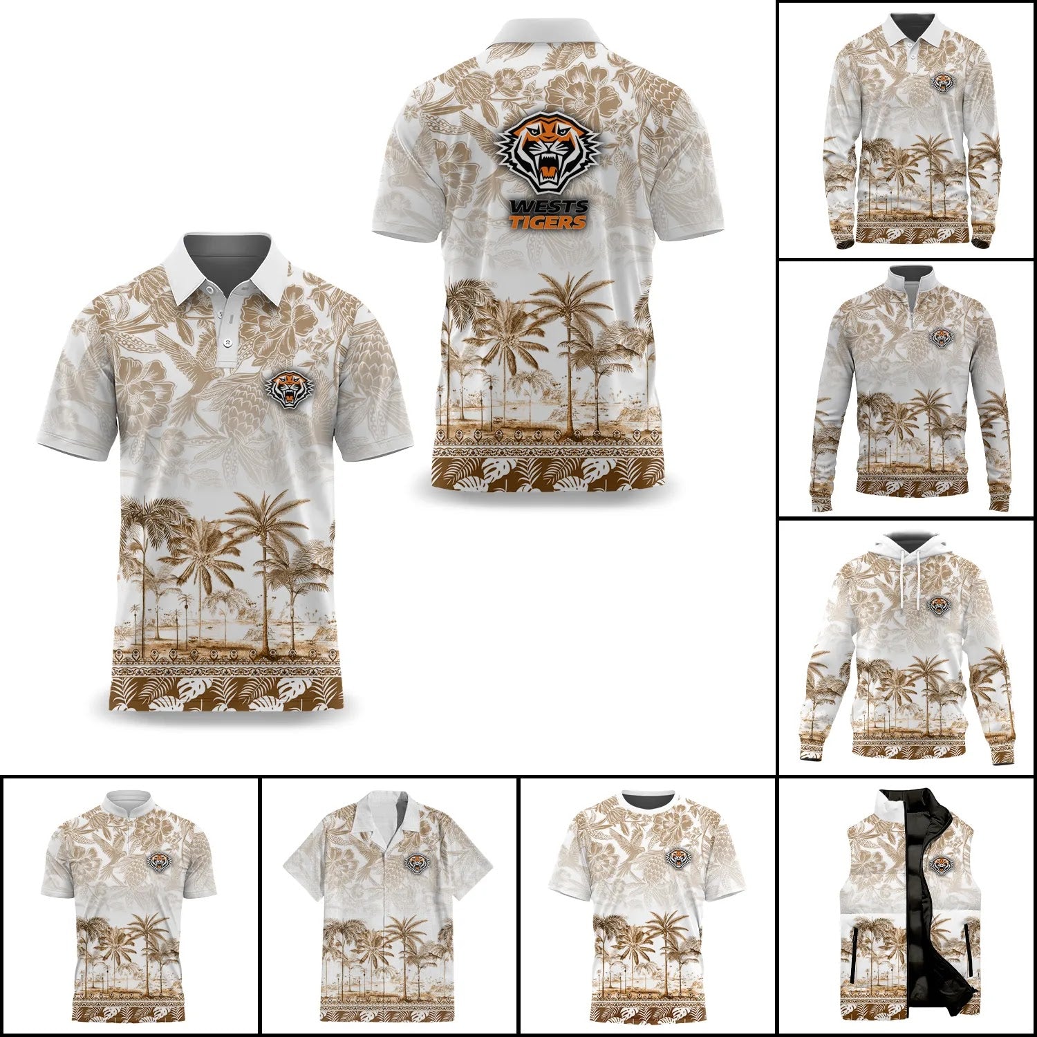 Wests Tigers Apparels SC045