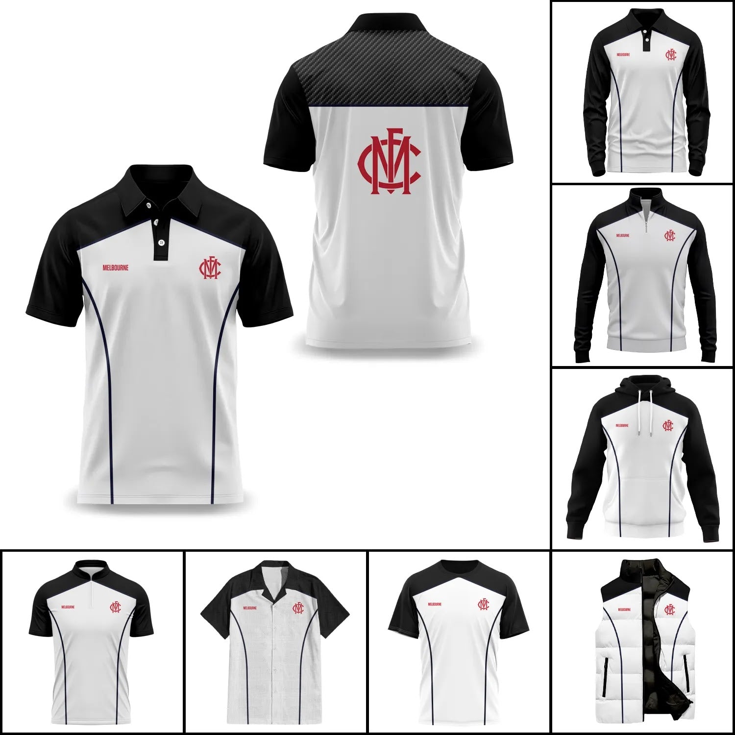 Melbourne Demons Apparels SC011