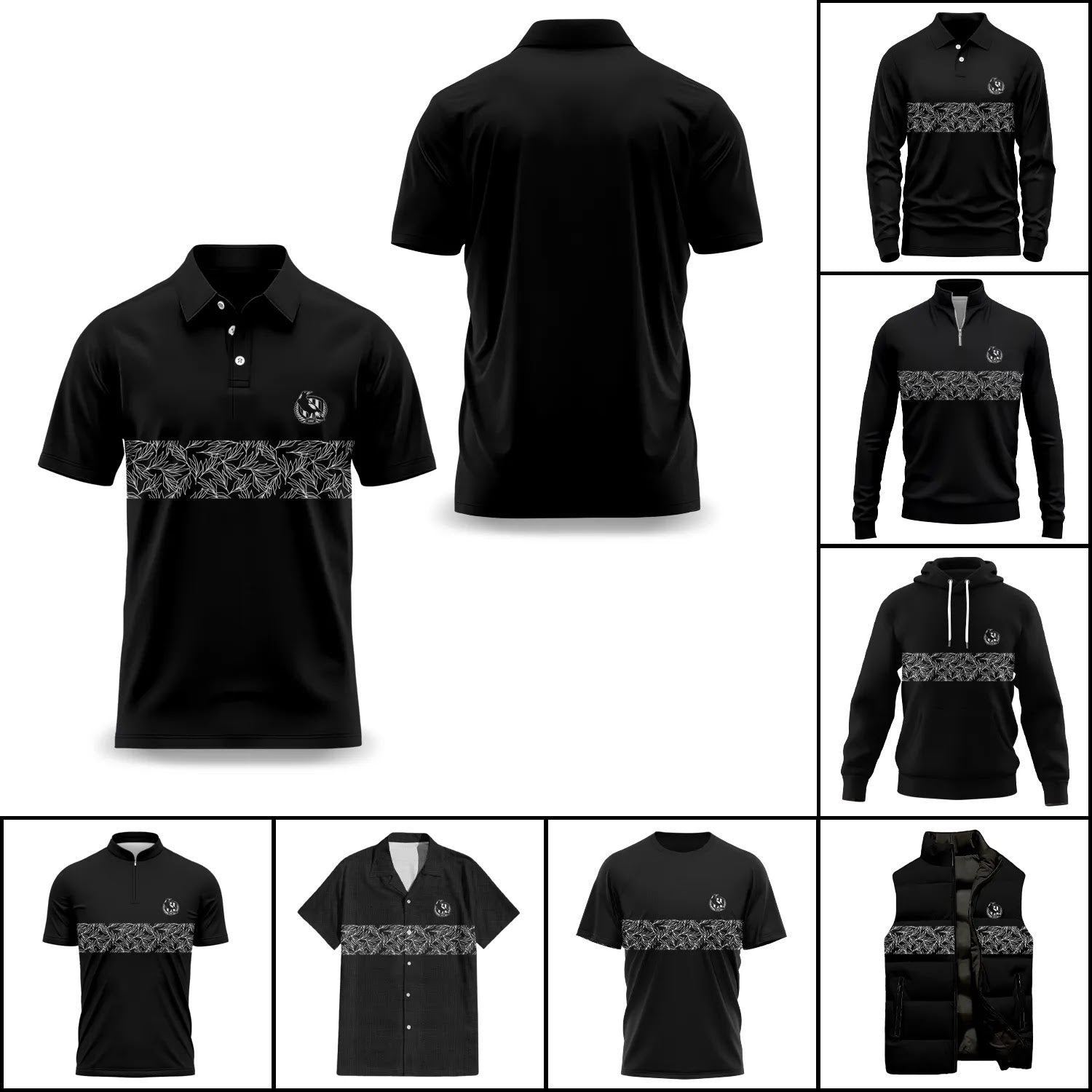 Collingwood Magpies Apparels SC104
