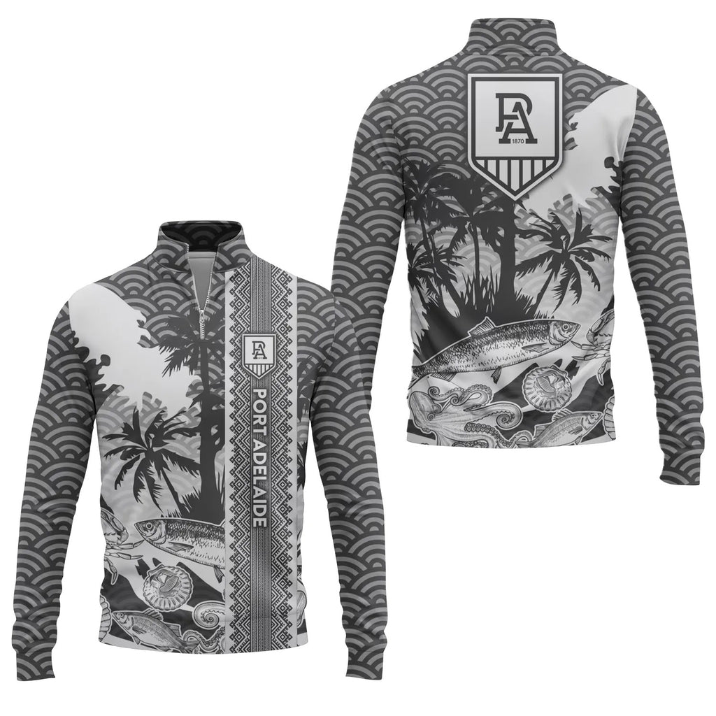 Port Adelaide Power Quarter-zip Pullover SHW038