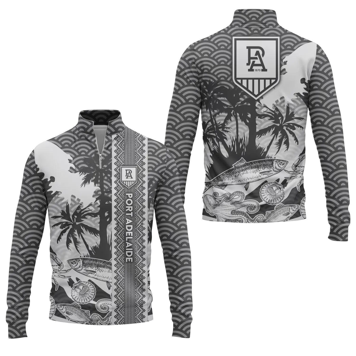 Port Adelaide Power Quarter-zip Pullover SHW038