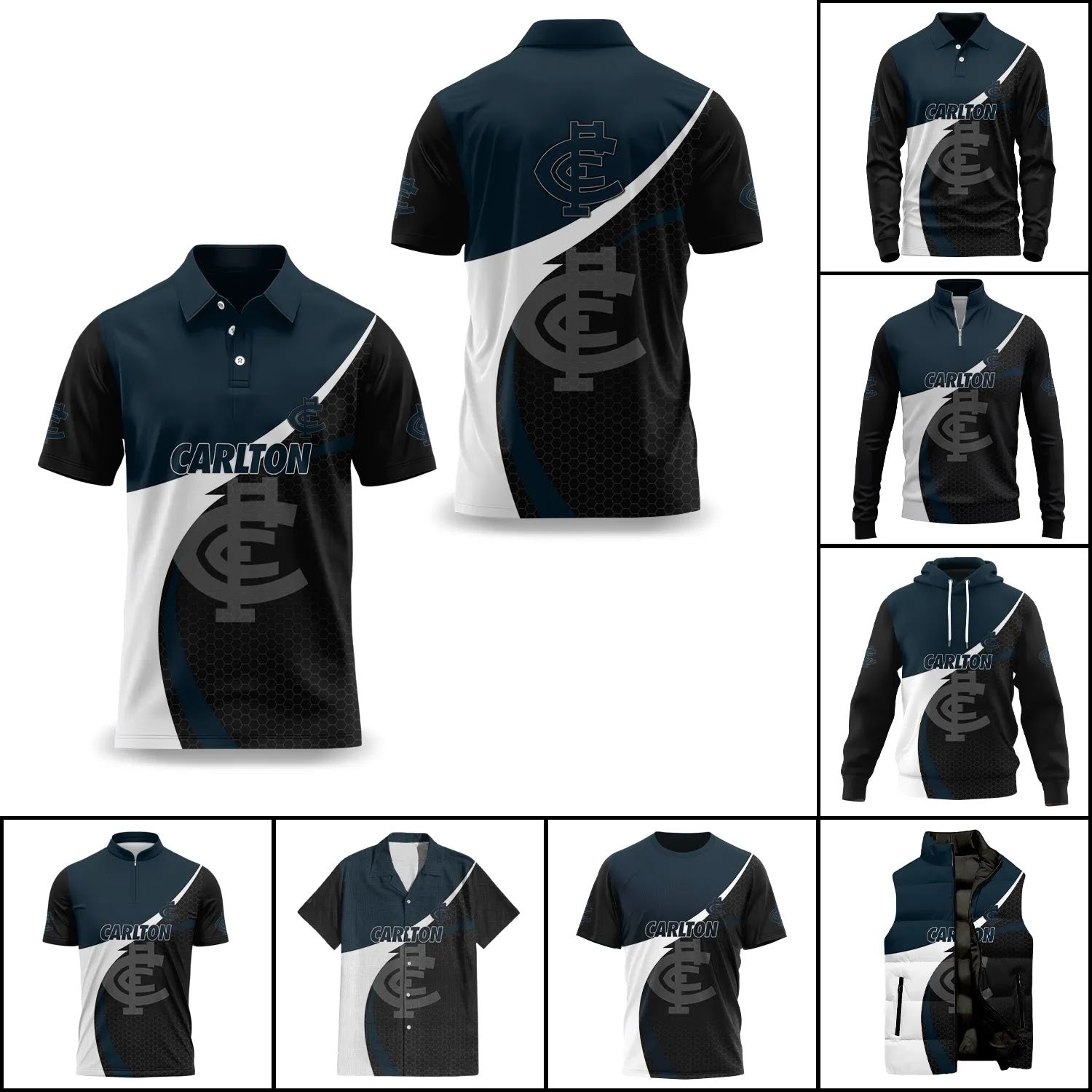 Carlton Blues Apparels SC002