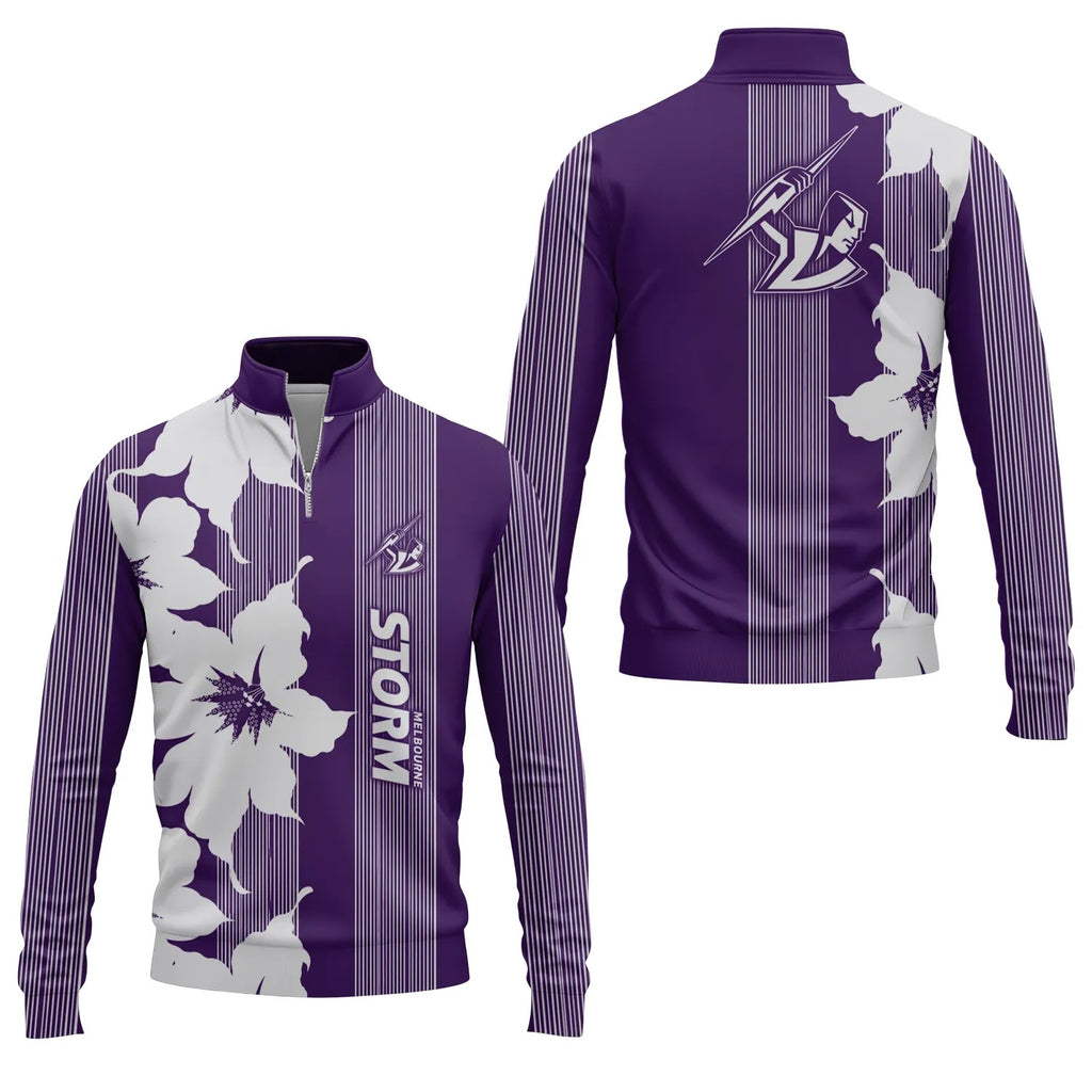 Melbourne Storm Quarter-zip Pullover SHW039