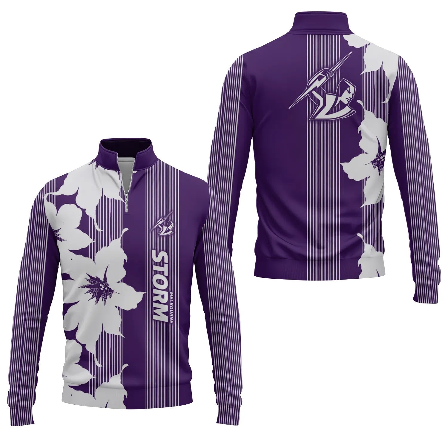 Melbourne Storm Quarter-zip Pullover SHW039