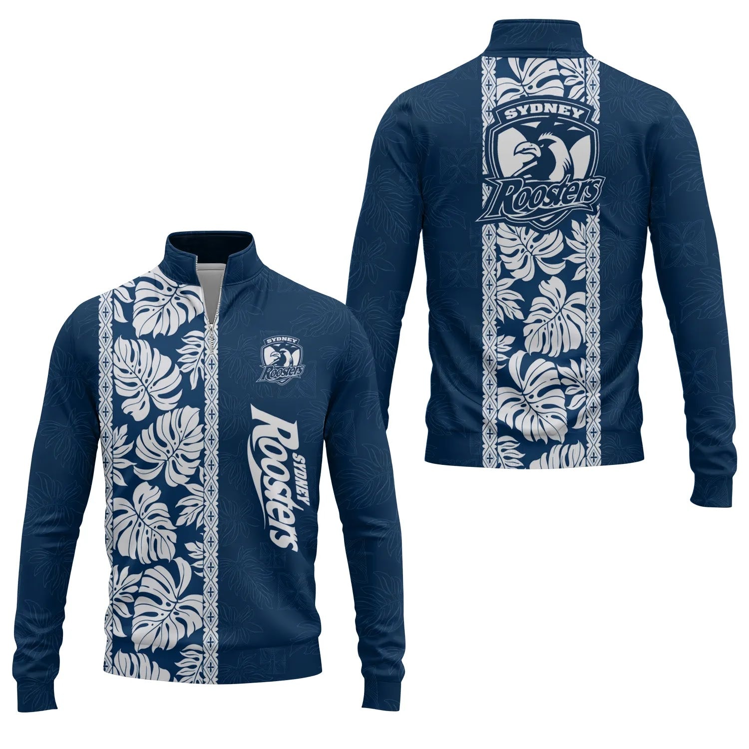 Sydney Roosters Quarter-zip Pullover SHW046