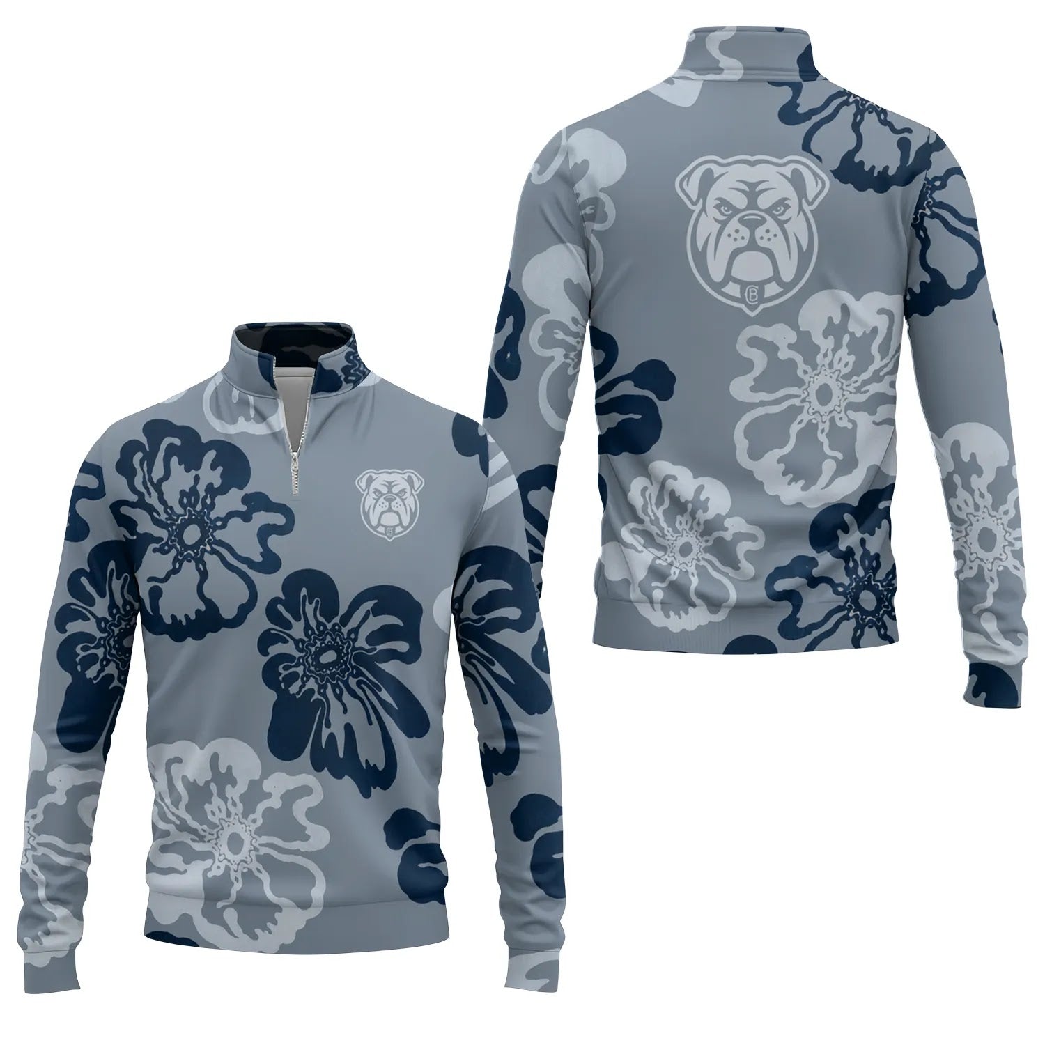 Canterbury-Bankstown Bulldogs Quarter-zip Pullover SHW073