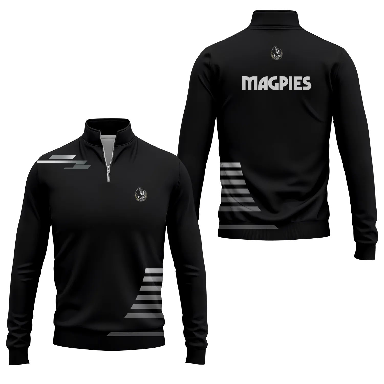 Collingwood Magpies Quarter-zip Pullover SC034