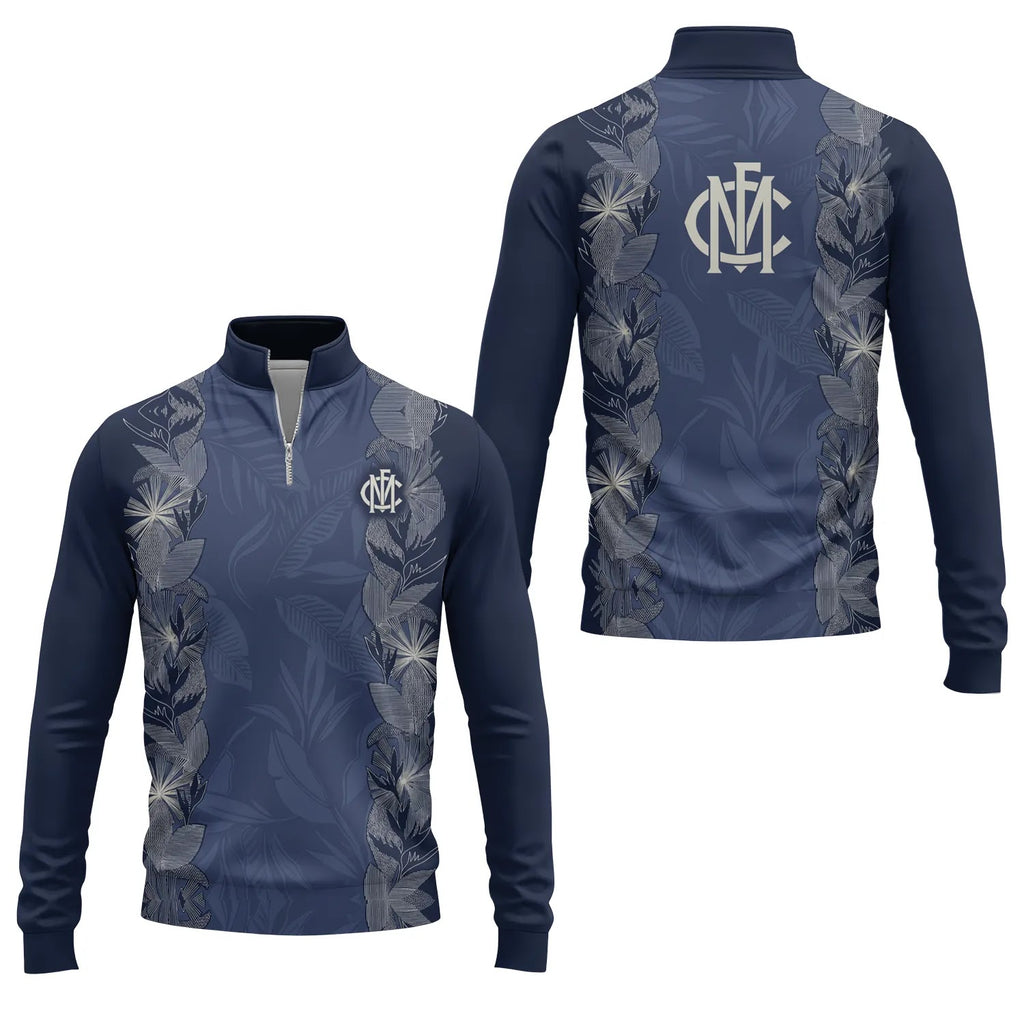 Melbourne Demons Quarter-zip Pullover SHW045