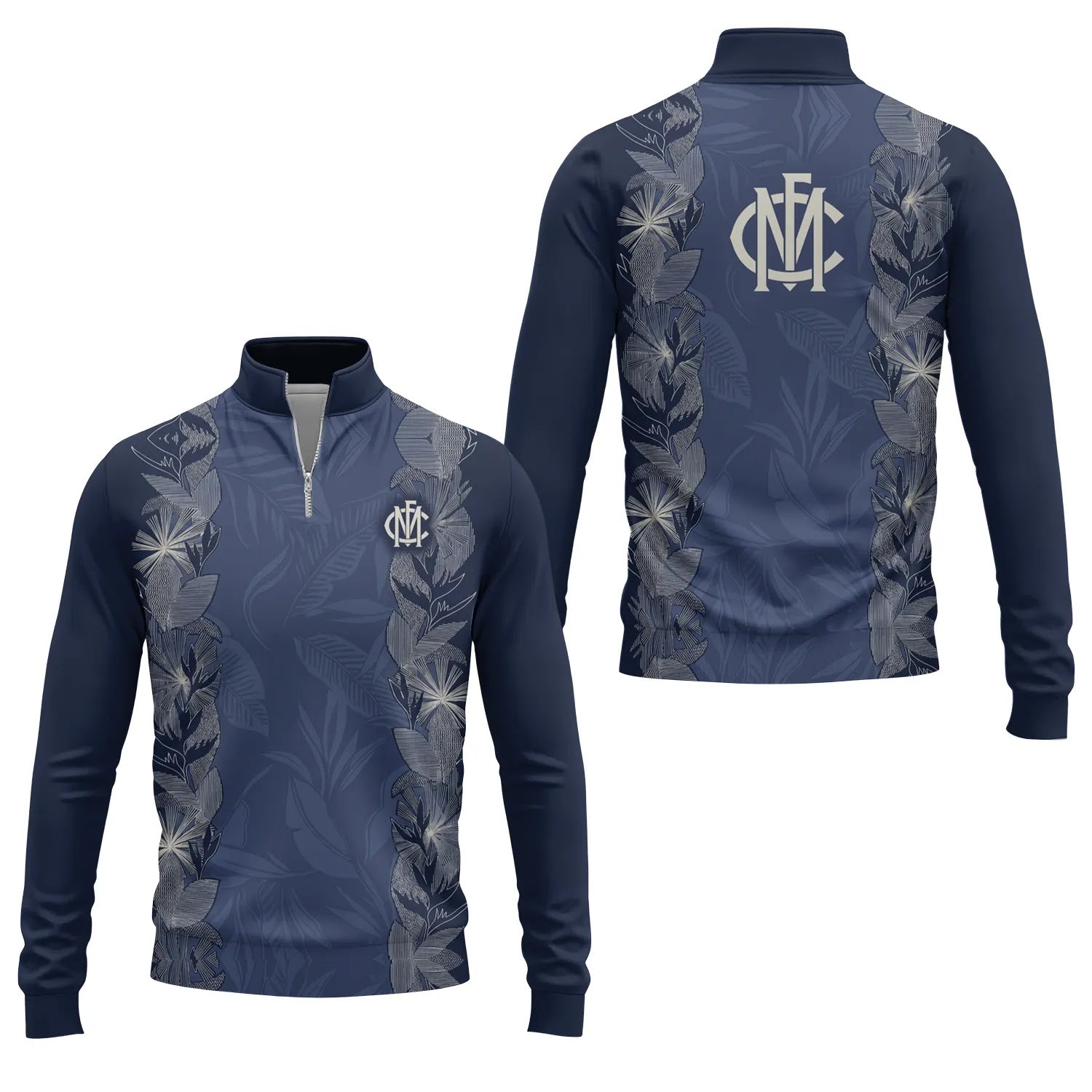 Melbourne Demons Quarter-zip Pullover SHW045