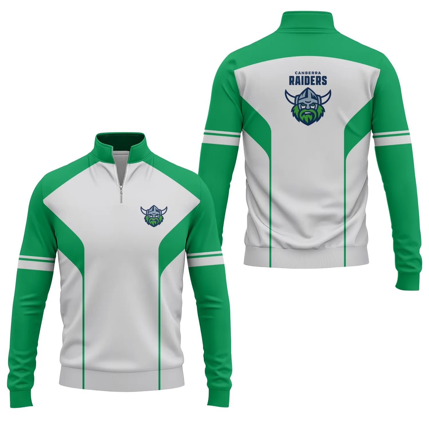 Canberra Raiders Quarter-zip Pullover SC113