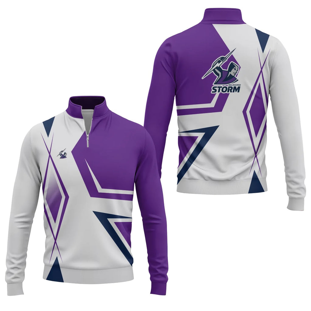 Melbourne Storm Quarter-zip Pullover SC080