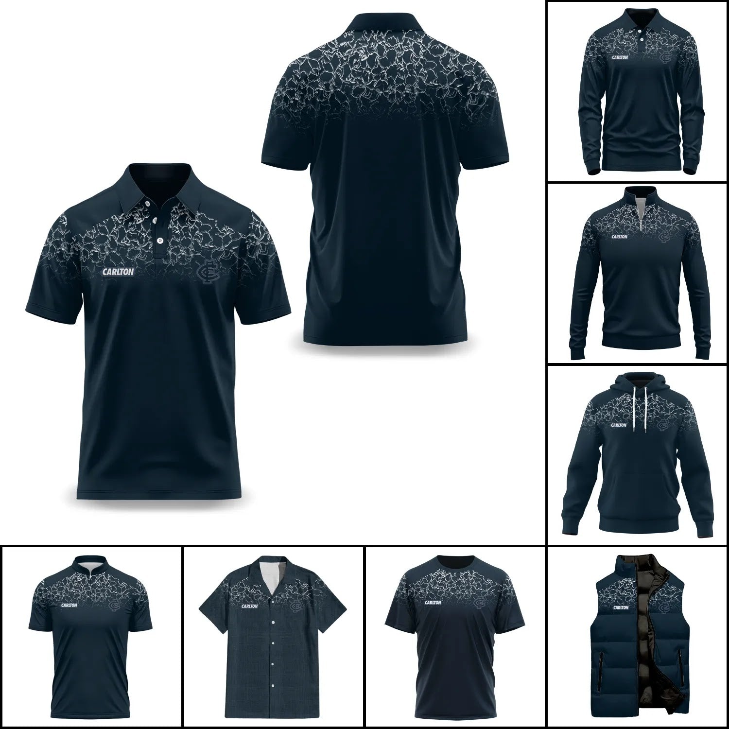 Carlton Blues Apparels SC108