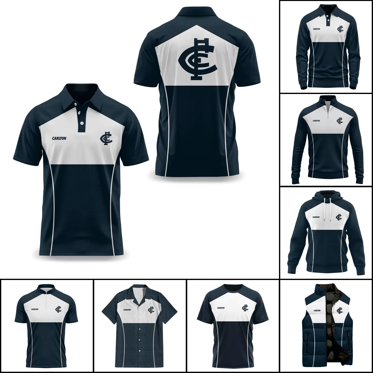 Carlton Blues Apparels SC028